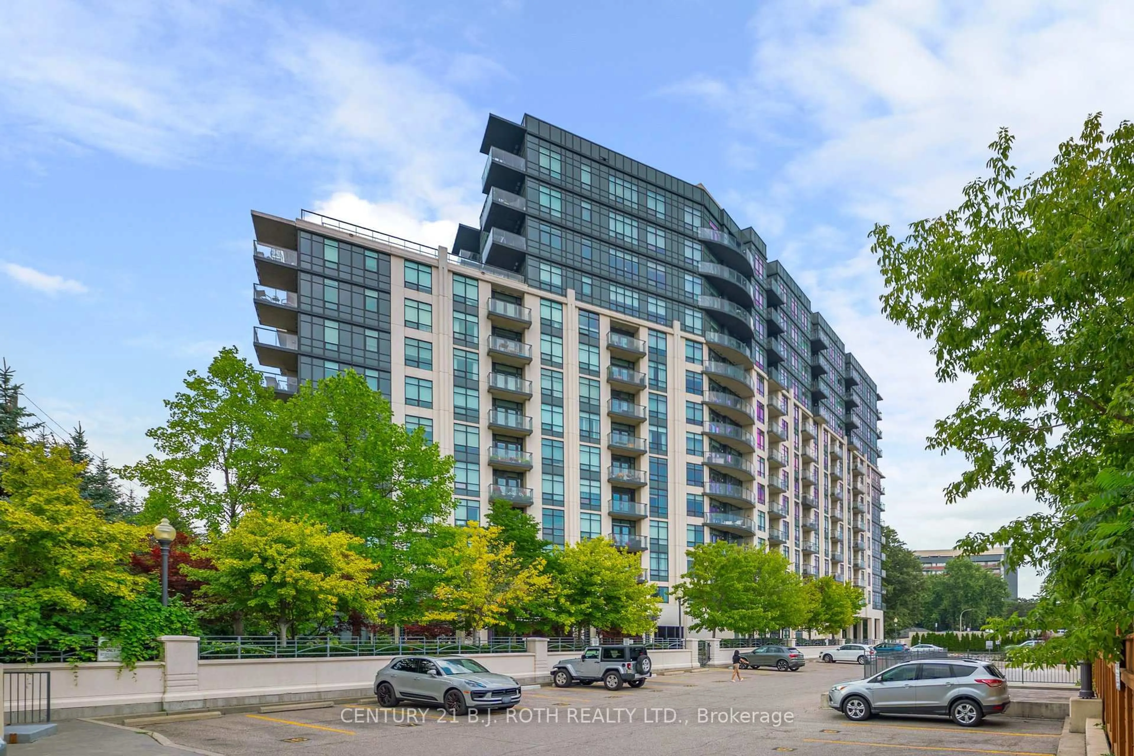A pic from outside/outdoor area/front of a property/back of a property/a pic from drone, unknown for 1135 Royal York Rd #318, Toronto Ontario M9A 0C3