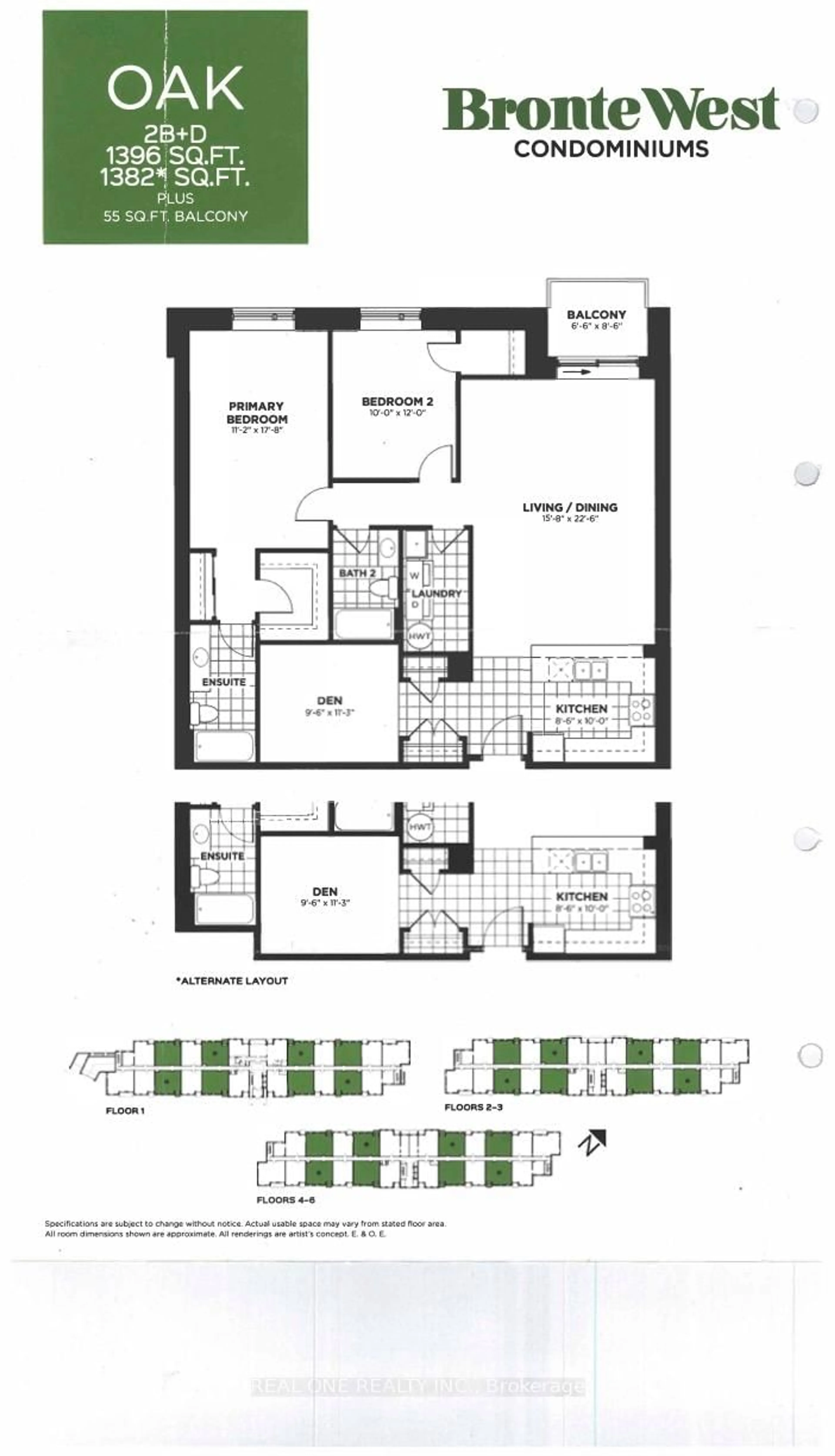 Floor plan for 830 Megson Terr #101, Milton Ontario L9T 9M7