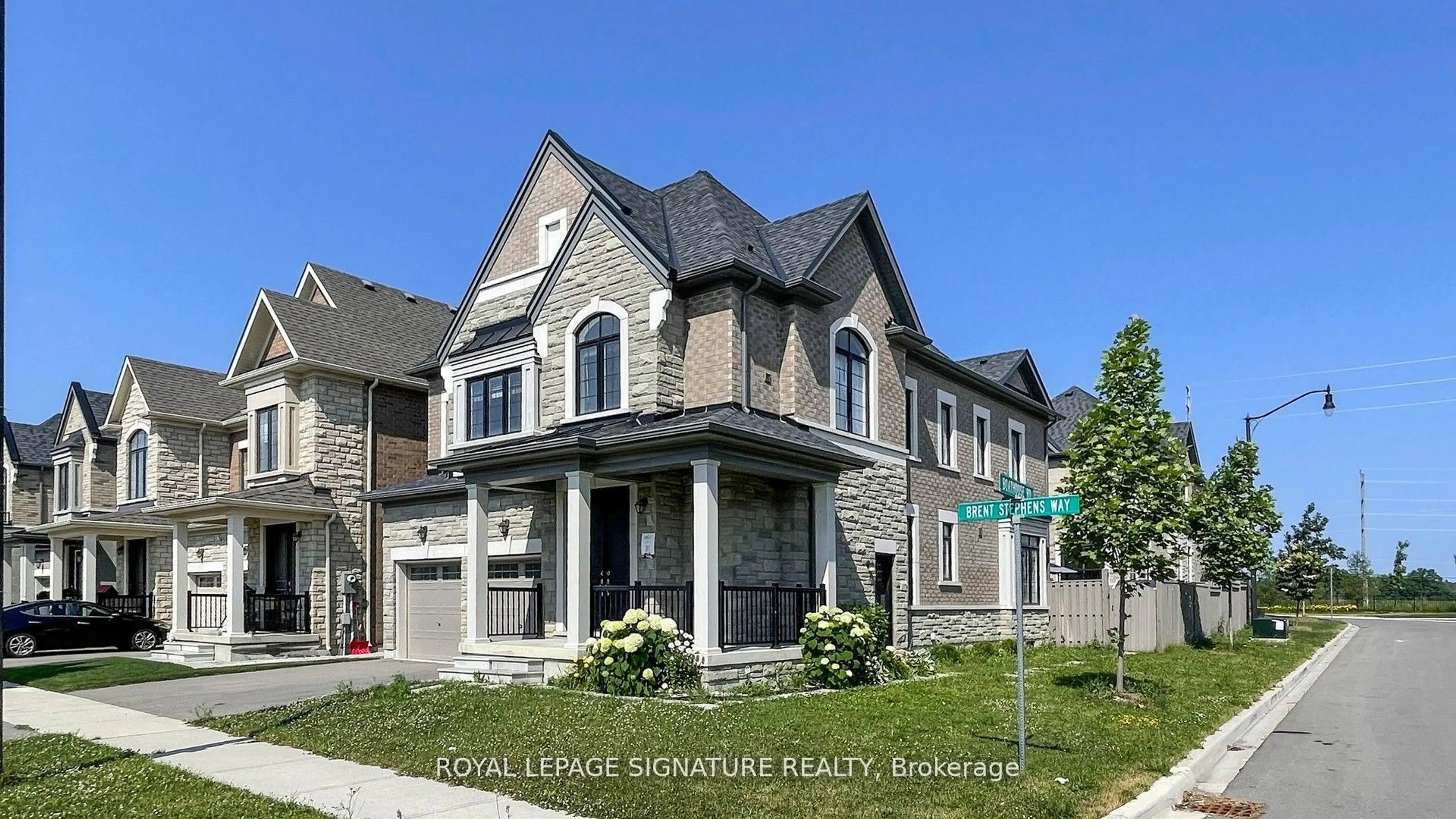 Home with brick exterior material, street for 44 Brent Stephens Way, Brampton Ontario L7A 0C3