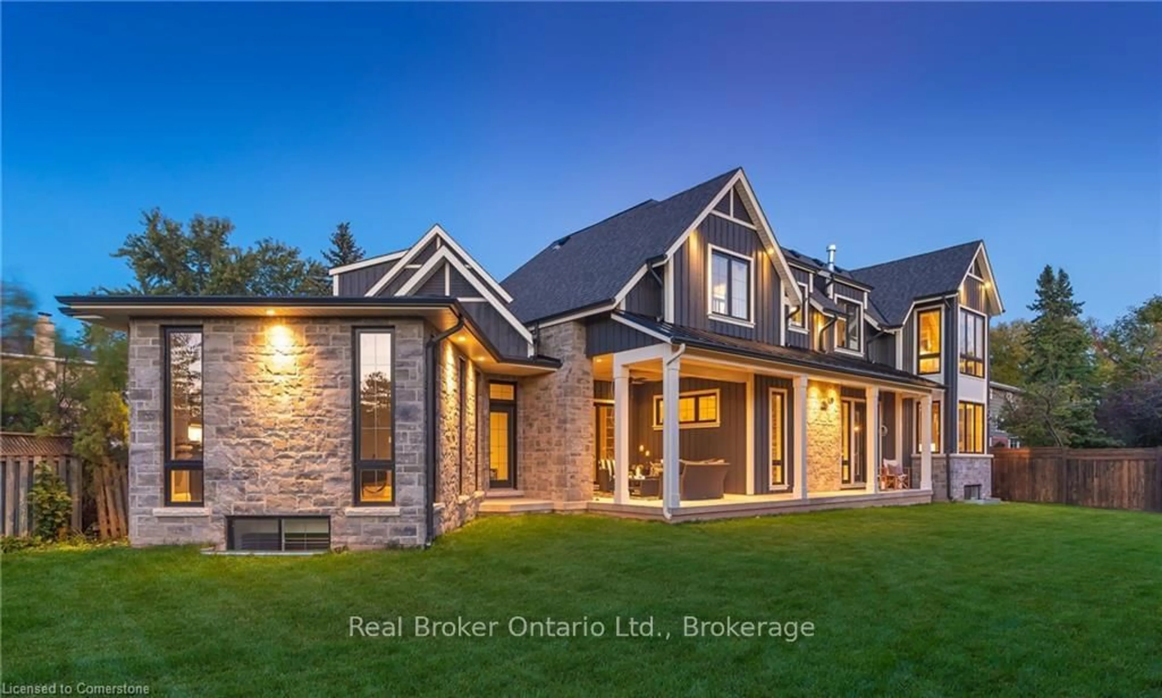 Home with brick exterior material, water/lake/river/ocean view for 1247 Wood Pl, Oakville Ontario L6L 2R4