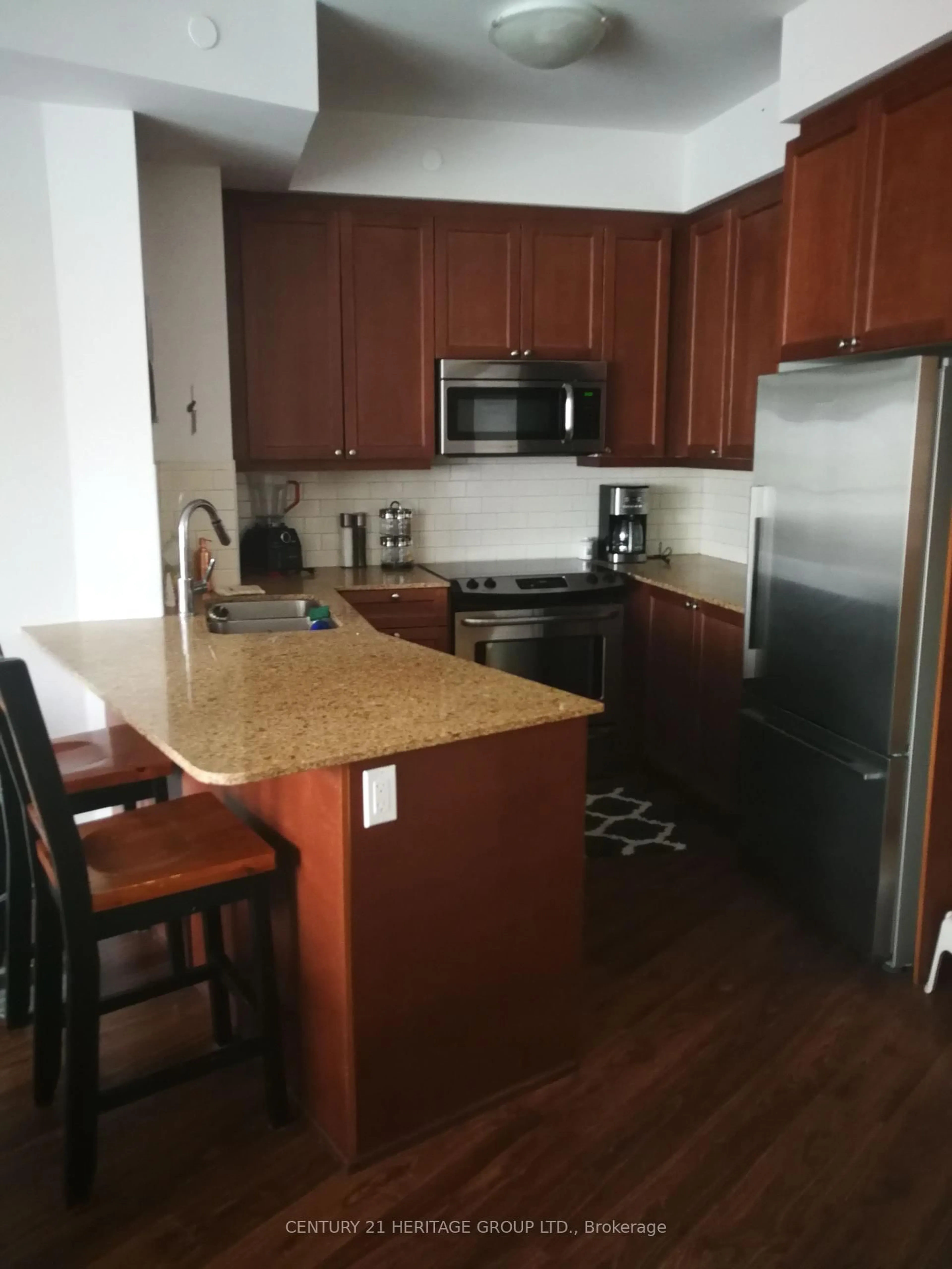 Standard kitchen, unknown for 25 Fontenay Crt #1607, Toronto Ontario M9A 0C4