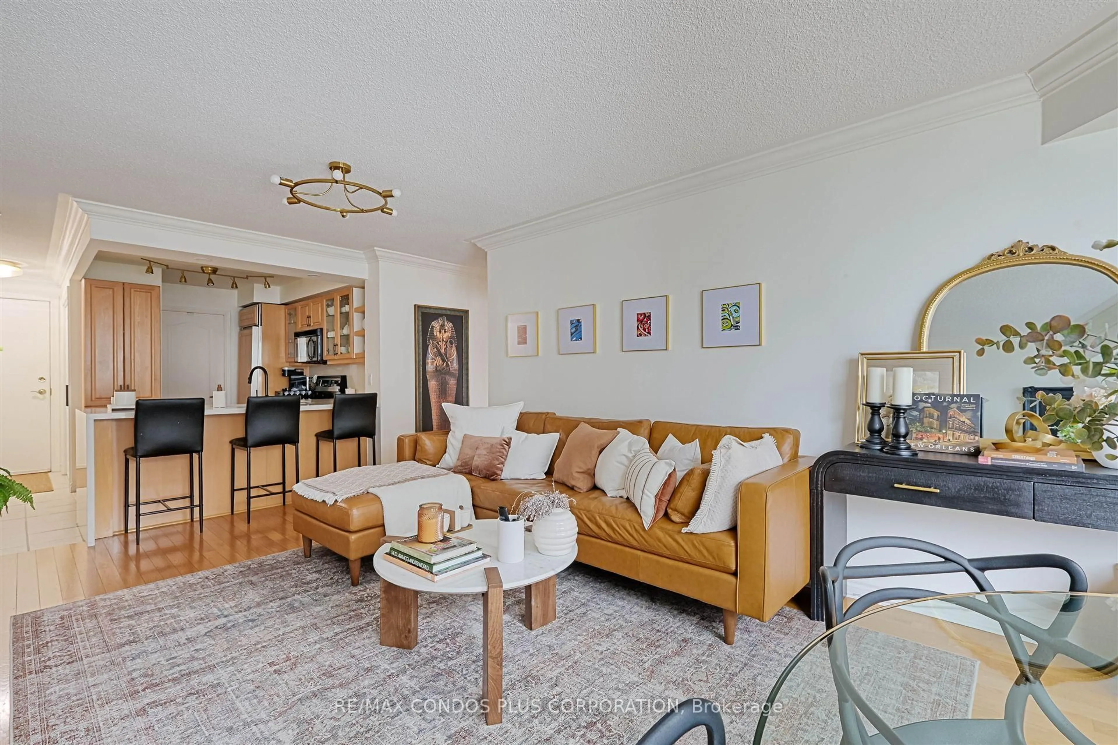 Living room with furniture, unknown for 2111 Lake Shore Blvd #912, Toronto Ontario M8V 4B2