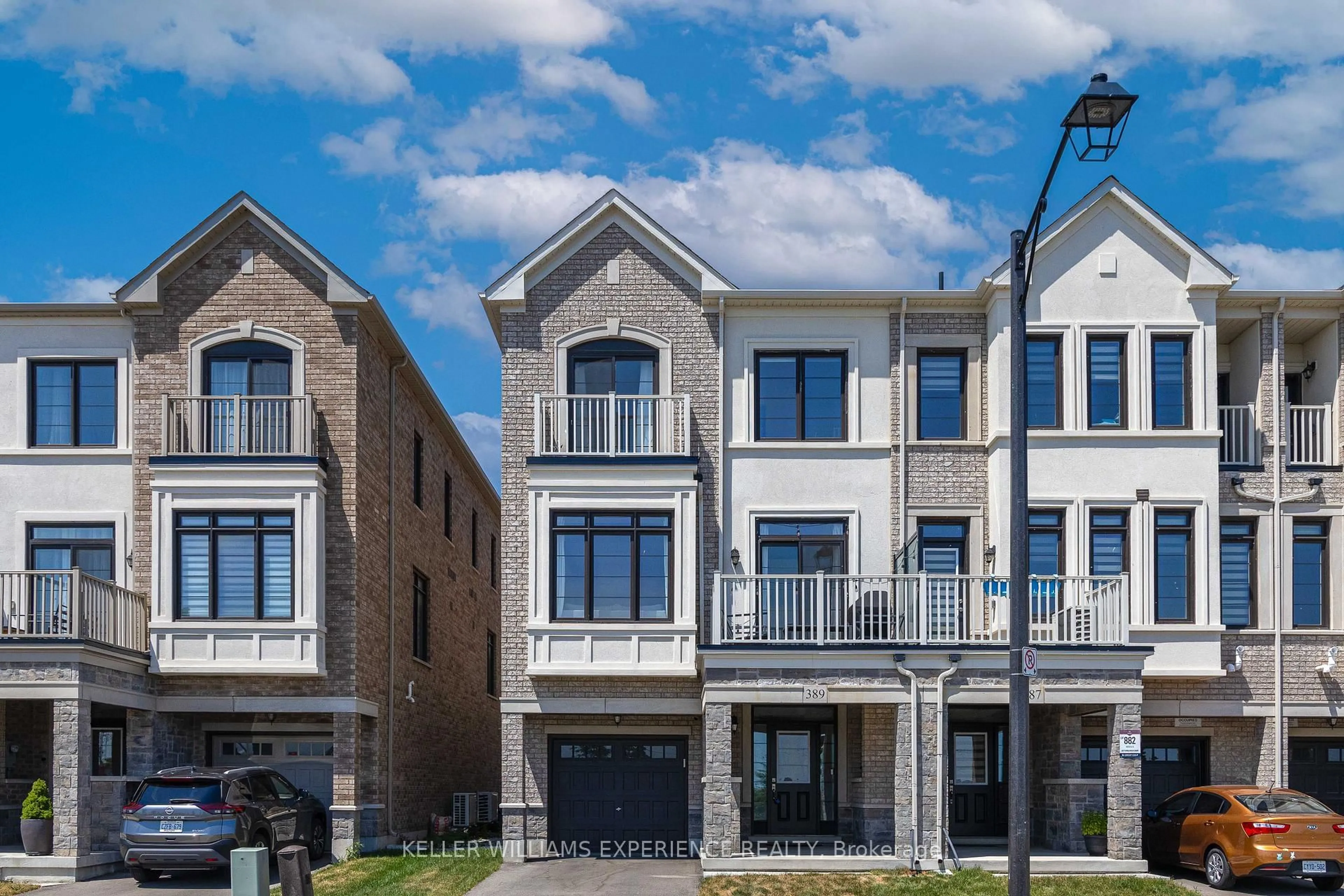 Home with brick exterior material, street for 389 Thimbleweed Crt, Milton Ontario L9E 1T3