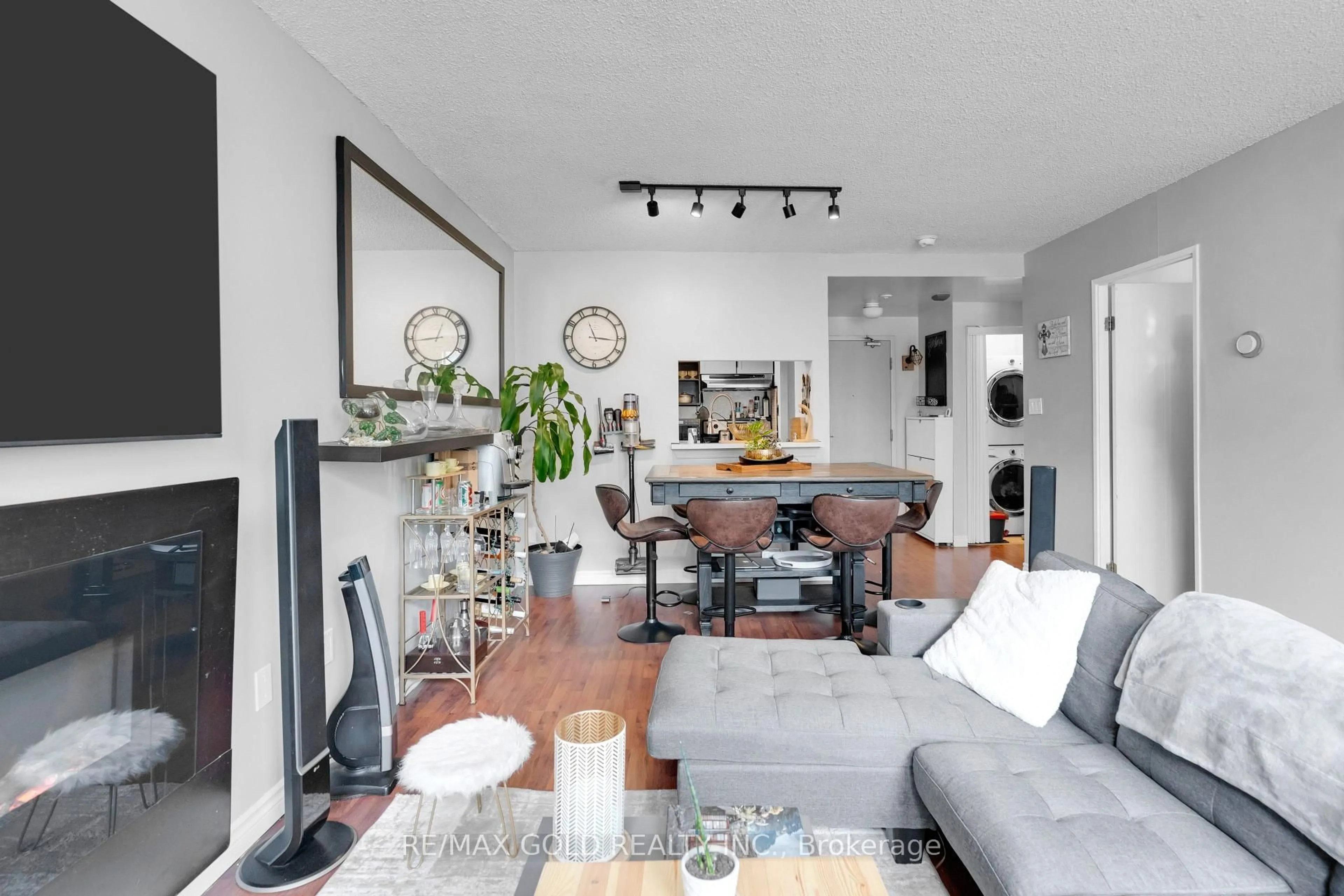 Living room with furniture, unknown for 8351 Mclaughlin Rd #105, Brampton Ontario L6Y 4H8