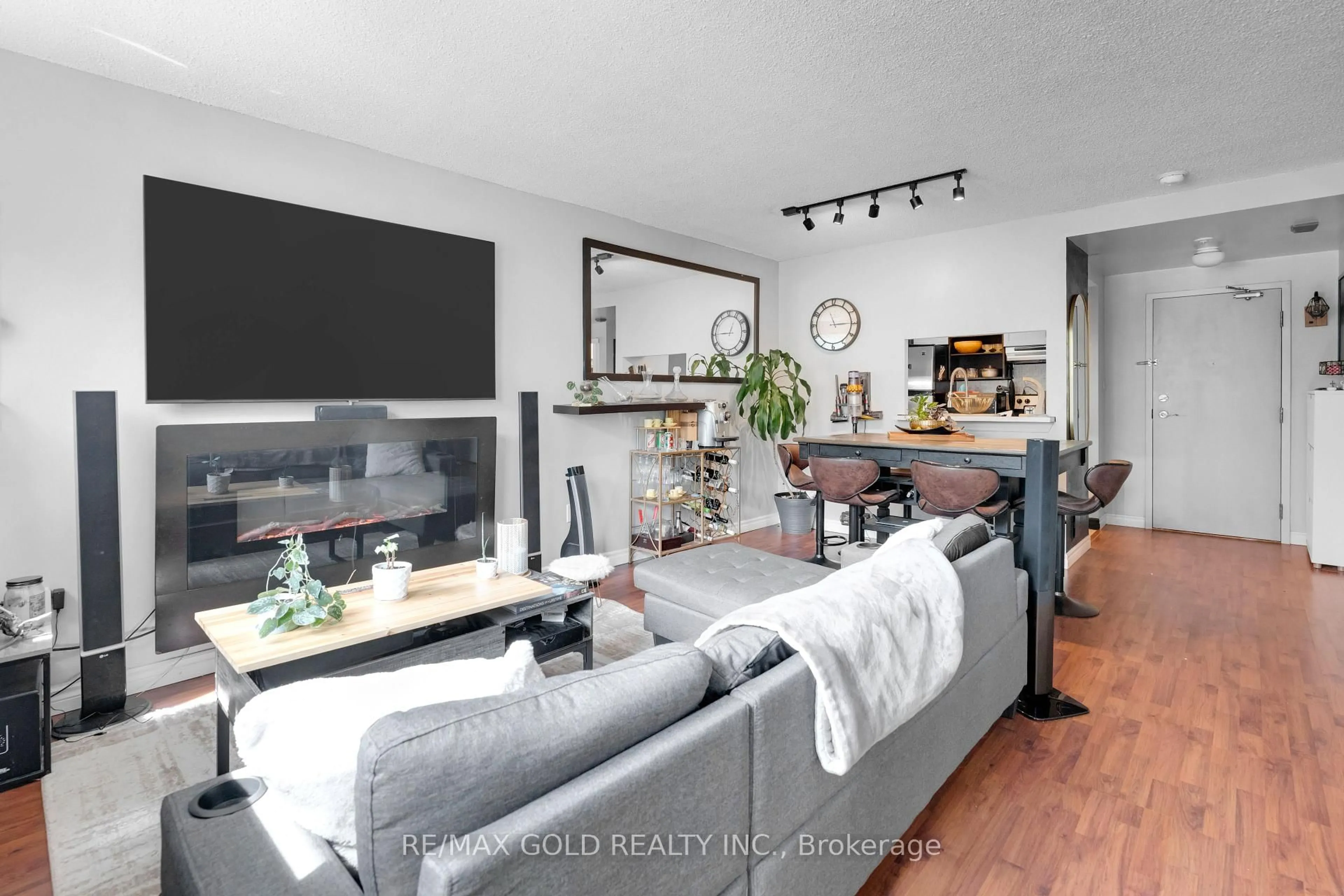 Living room with furniture, unknown for 8351 Mclaughlin Rd #105, Brampton Ontario L6Y 4H8
