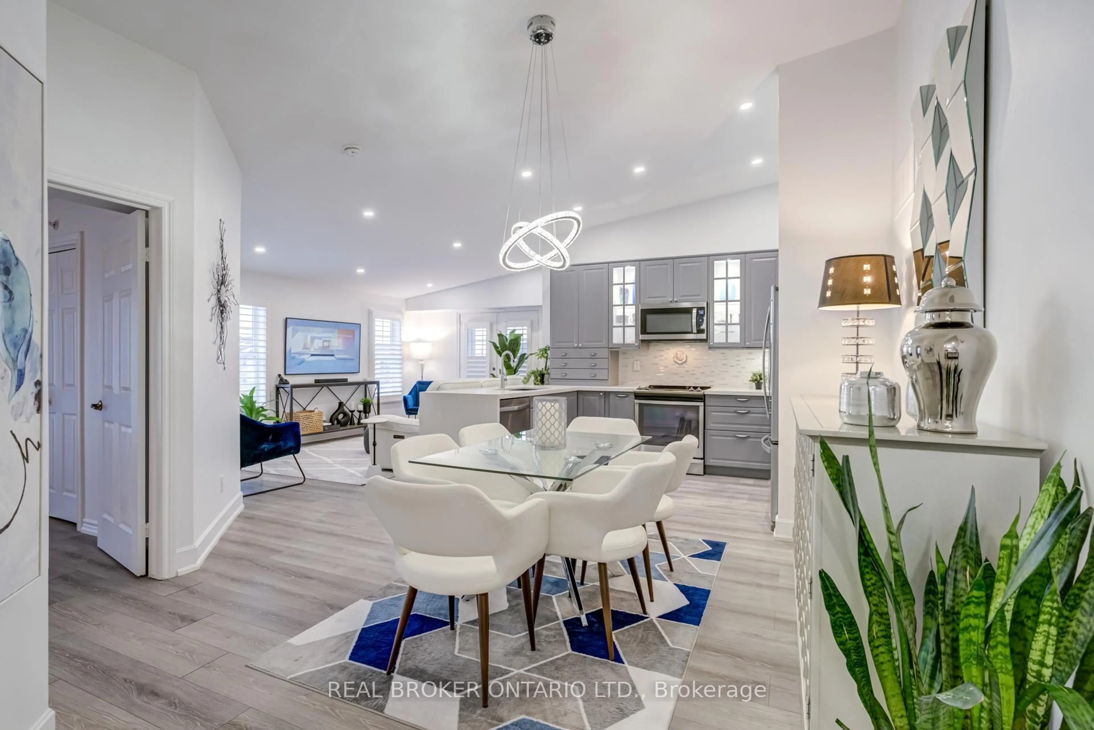 Open concept kitchen, unknown for 1460 Bishops Gate #413, Oakville Ontario L6M 4N5
