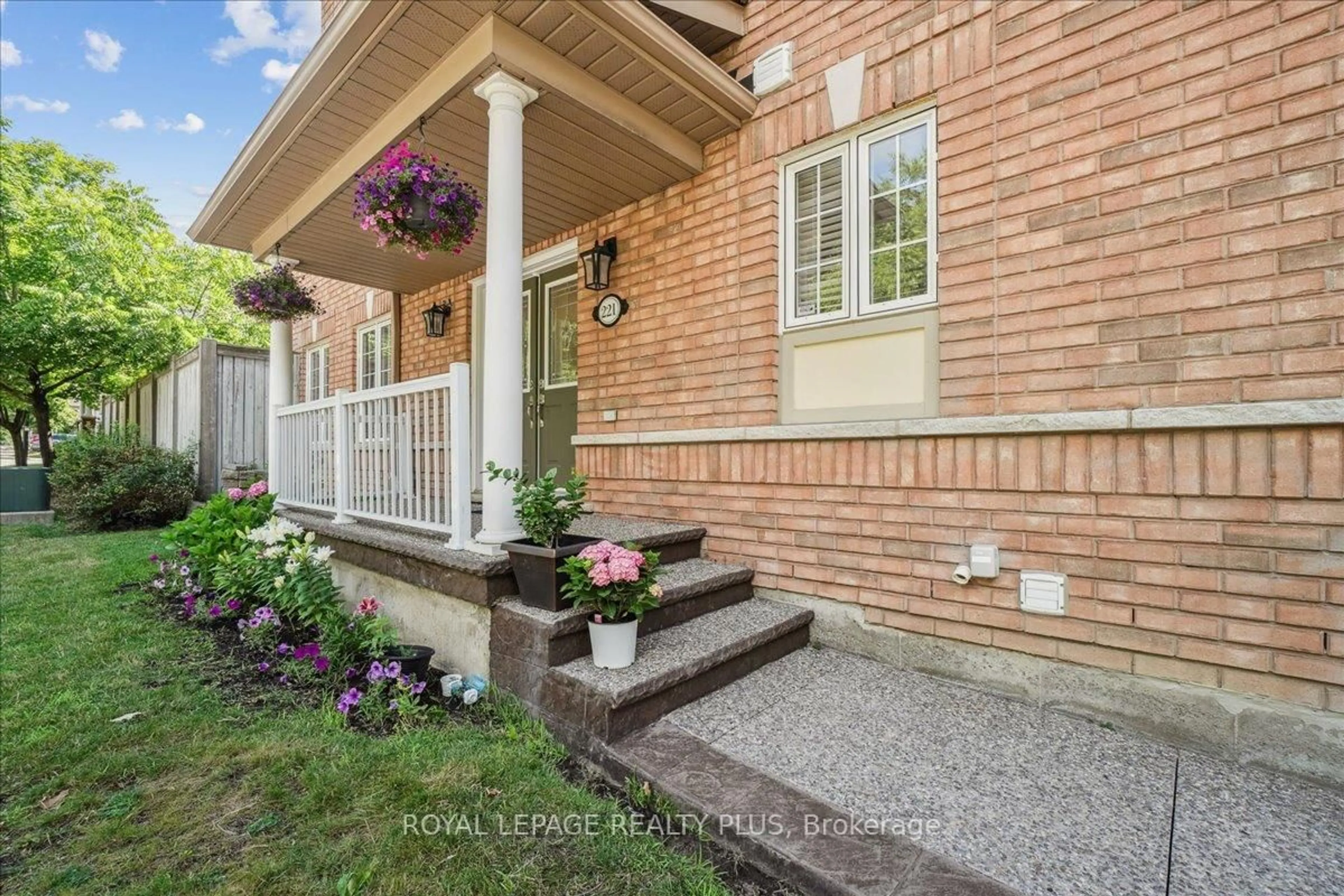 Home with brick exterior material, street for 7360 Zinnia Pl #221, Mississauga Ontario L5W 2A1