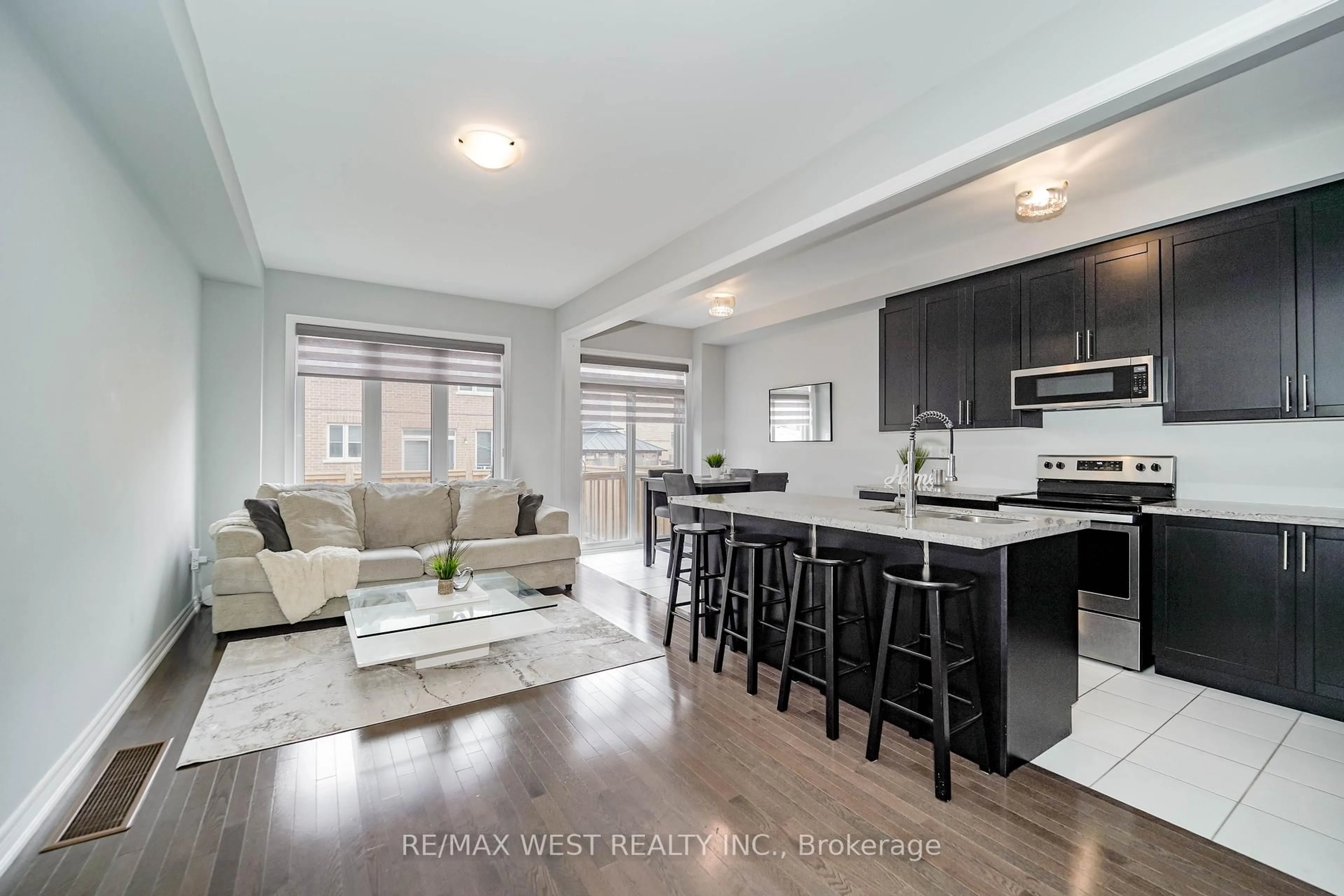 Open concept kitchen, unknown for 12 Adventura Rd, Brampton Ontario L7A 5A7