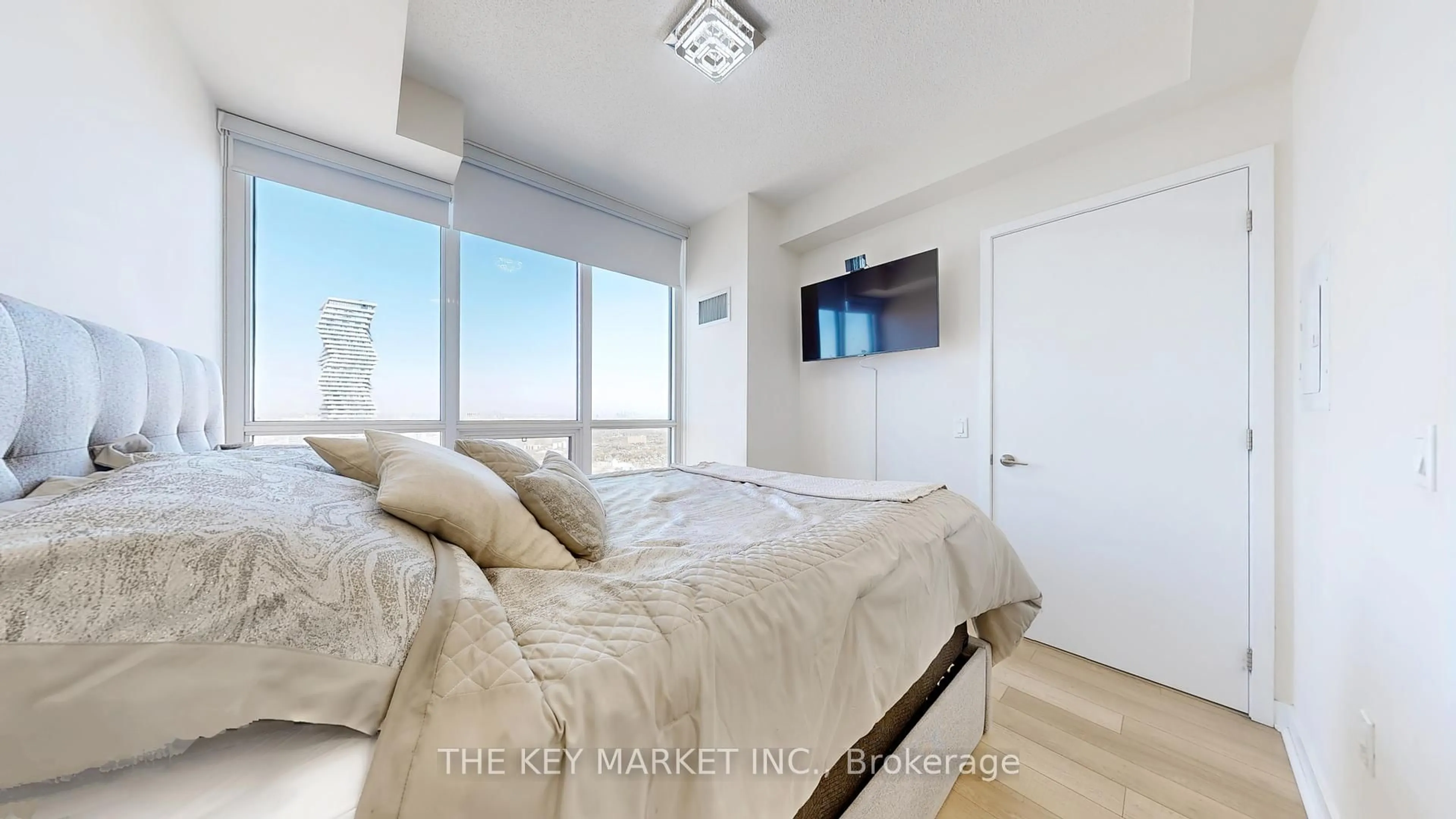 Bedroom with bed, unknown for 3975 Grand Park Dr #4110, Mississauga Ontario L5B 0K4