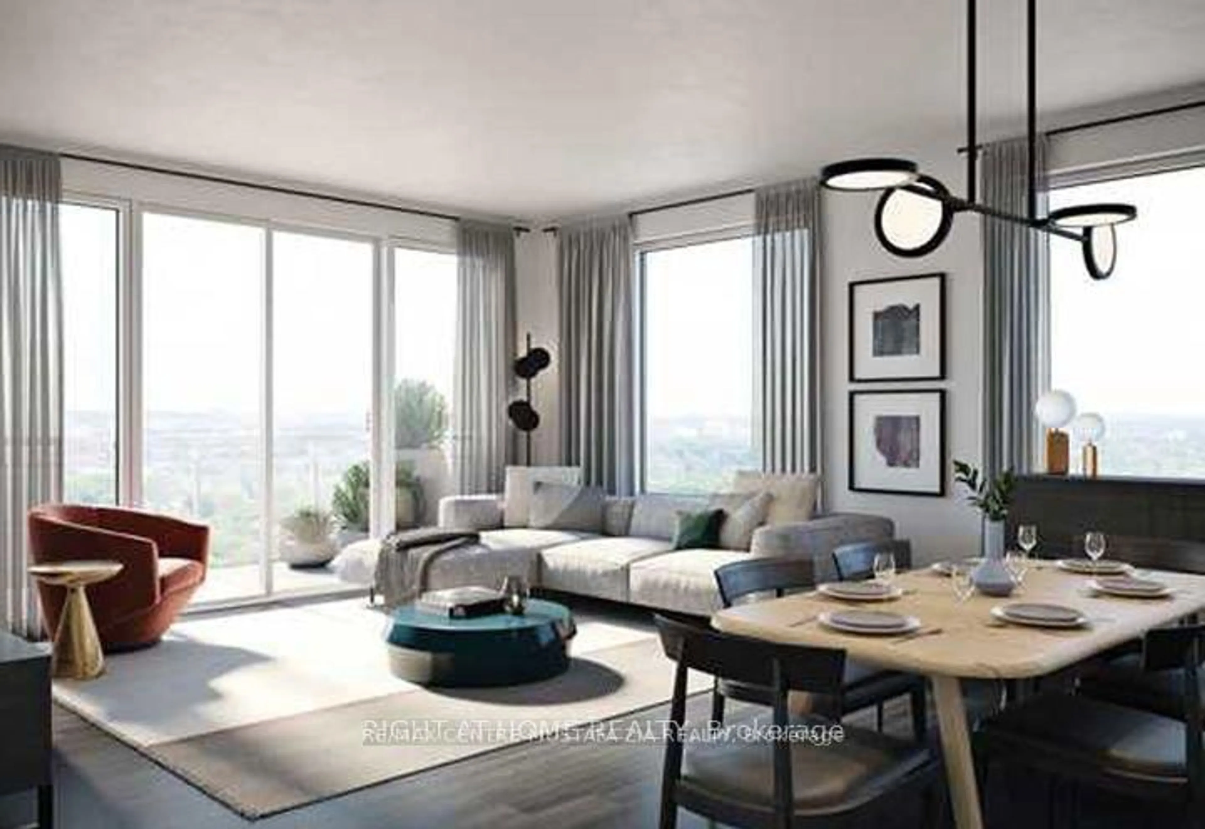 Living room with furniture, unknown for 3240 William Coltson Ave #1015, Oakville Ontario L6H 8C8