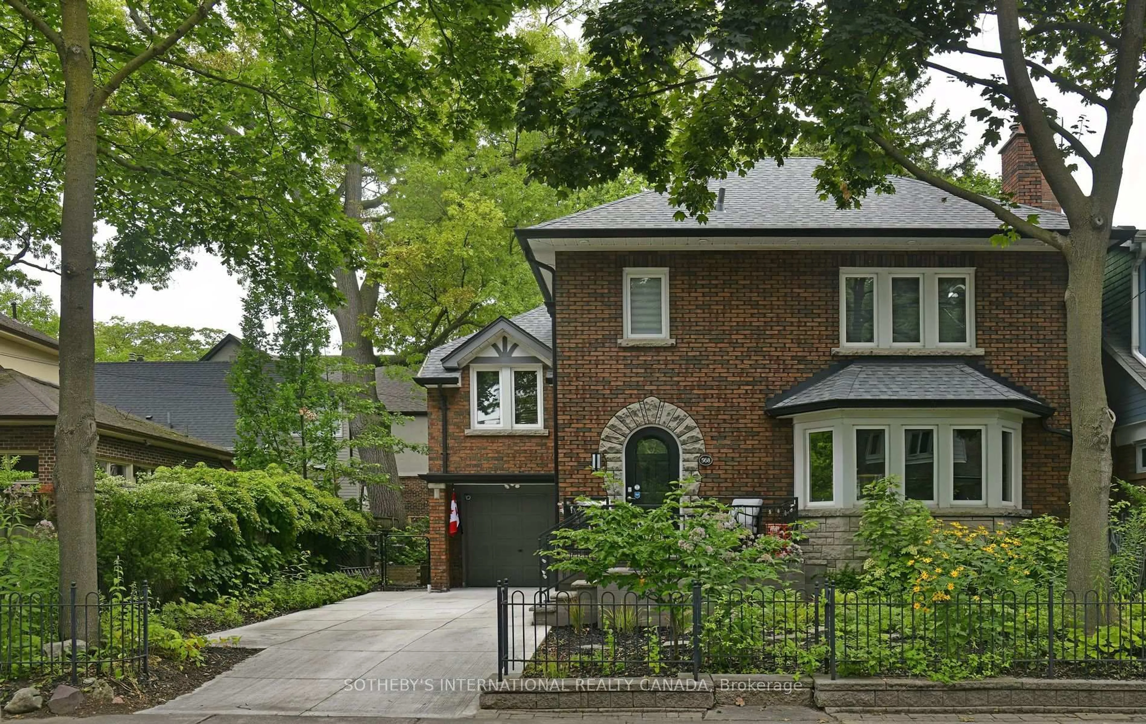 Home with brick exterior material, street for 568 Windermere Ave, Toronto Ontario M6S 3L6