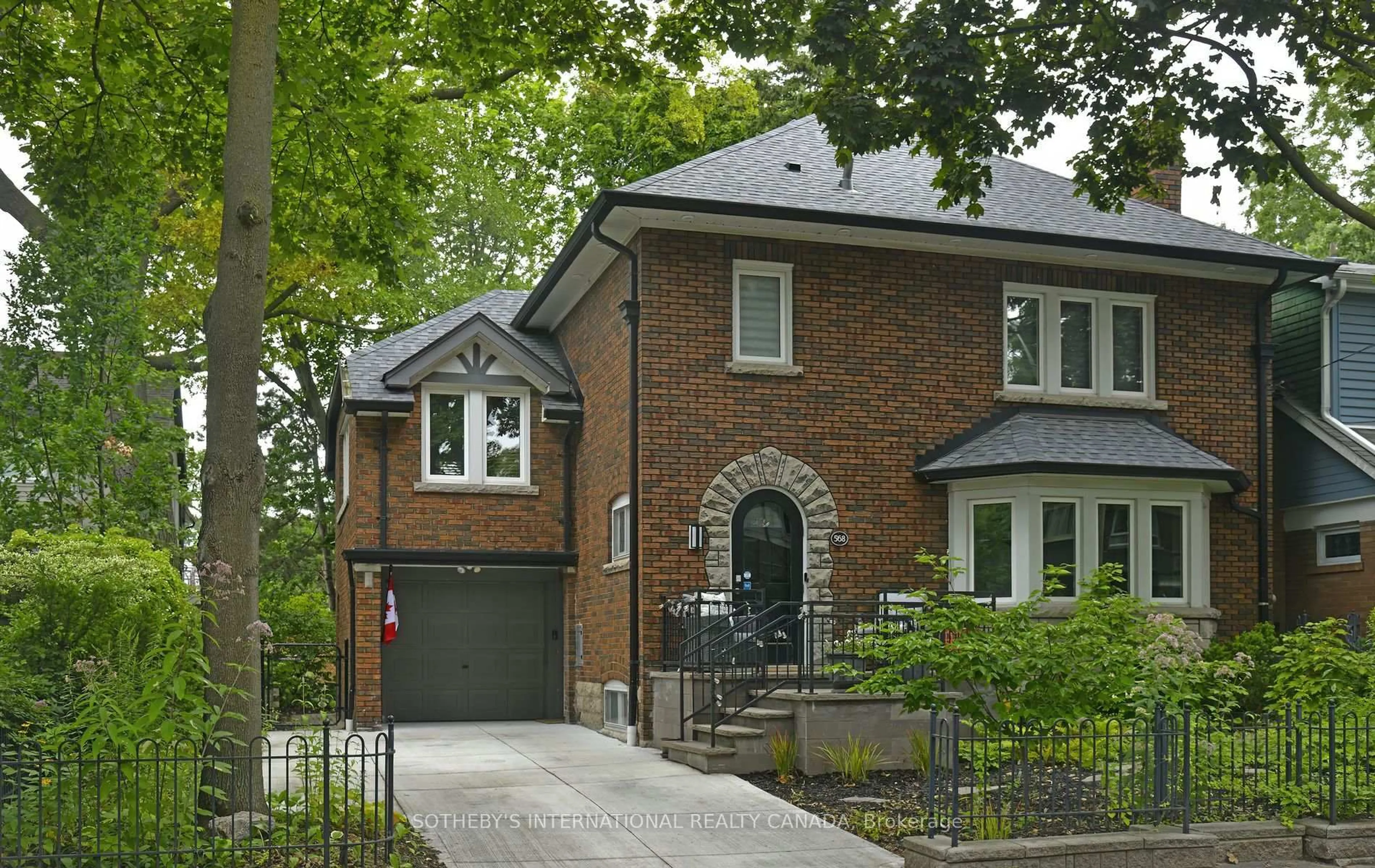 Home with brick exterior material, street for 568 Windermere Ave, Toronto Ontario M6S 3L6