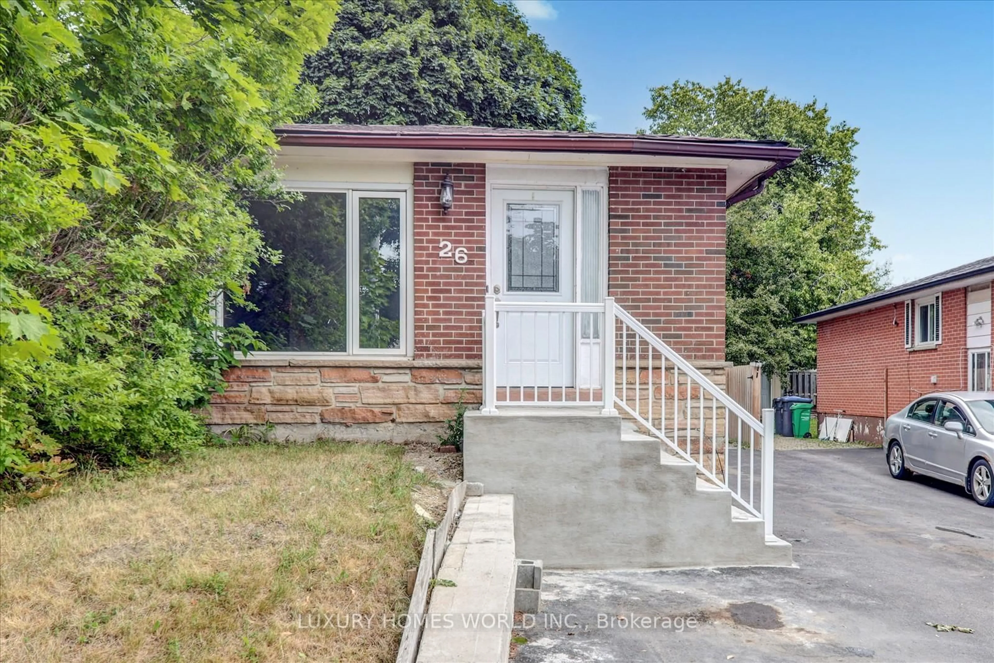 Home with brick exterior material, street for 26 Bingham Rd, Brampton Ontario L6V 2K1