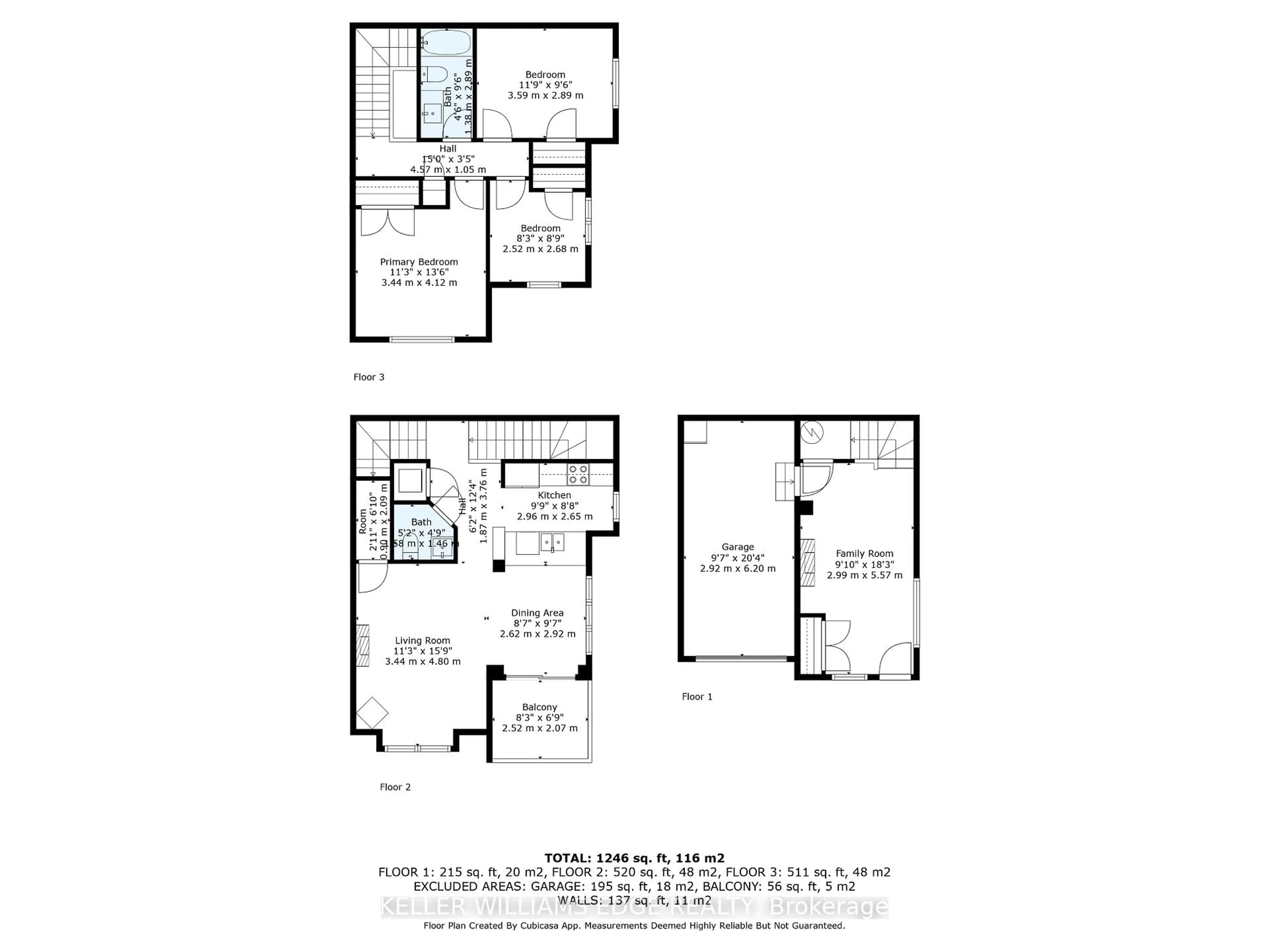 Floor plan for 1401 Plains Rd #96, Burlington Ontario L7R 0C2
