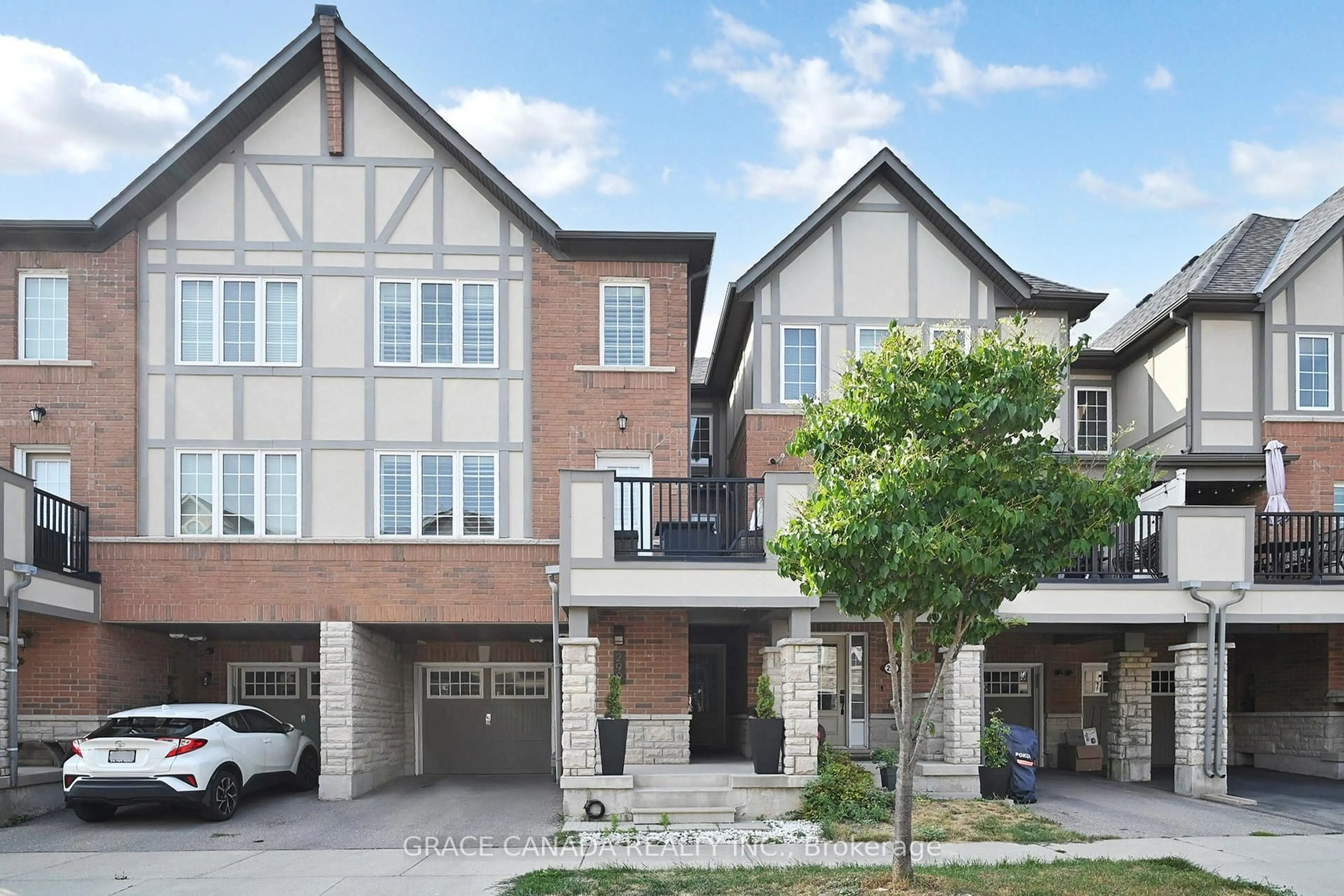 Home with brick exterior material, street for 299 Jemima Dr, Oakville Ontario L6M 0V6