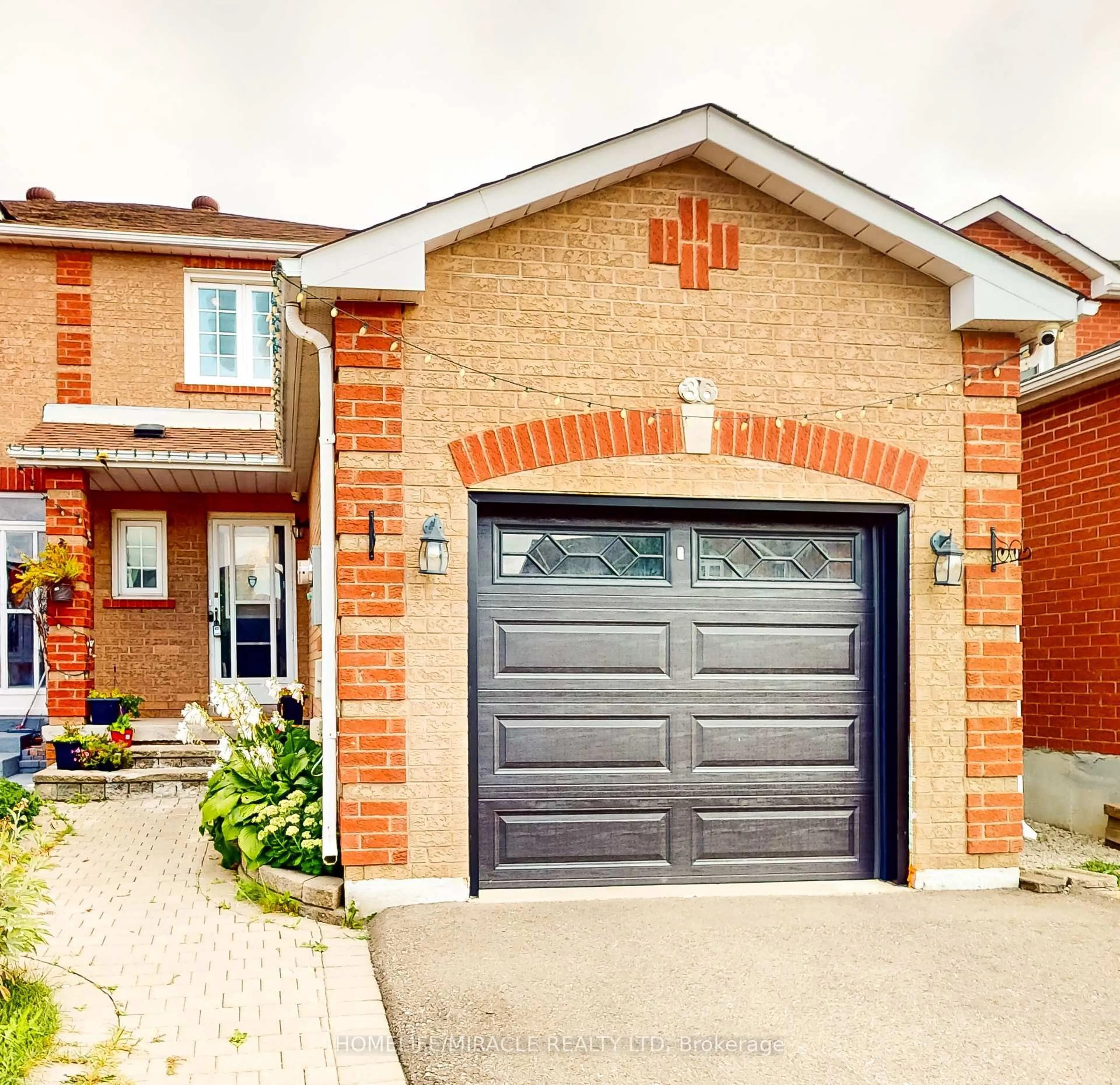 Home with brick exterior material, street for 36 Mannel Cres, Brampton Ontario L6Y 5E2