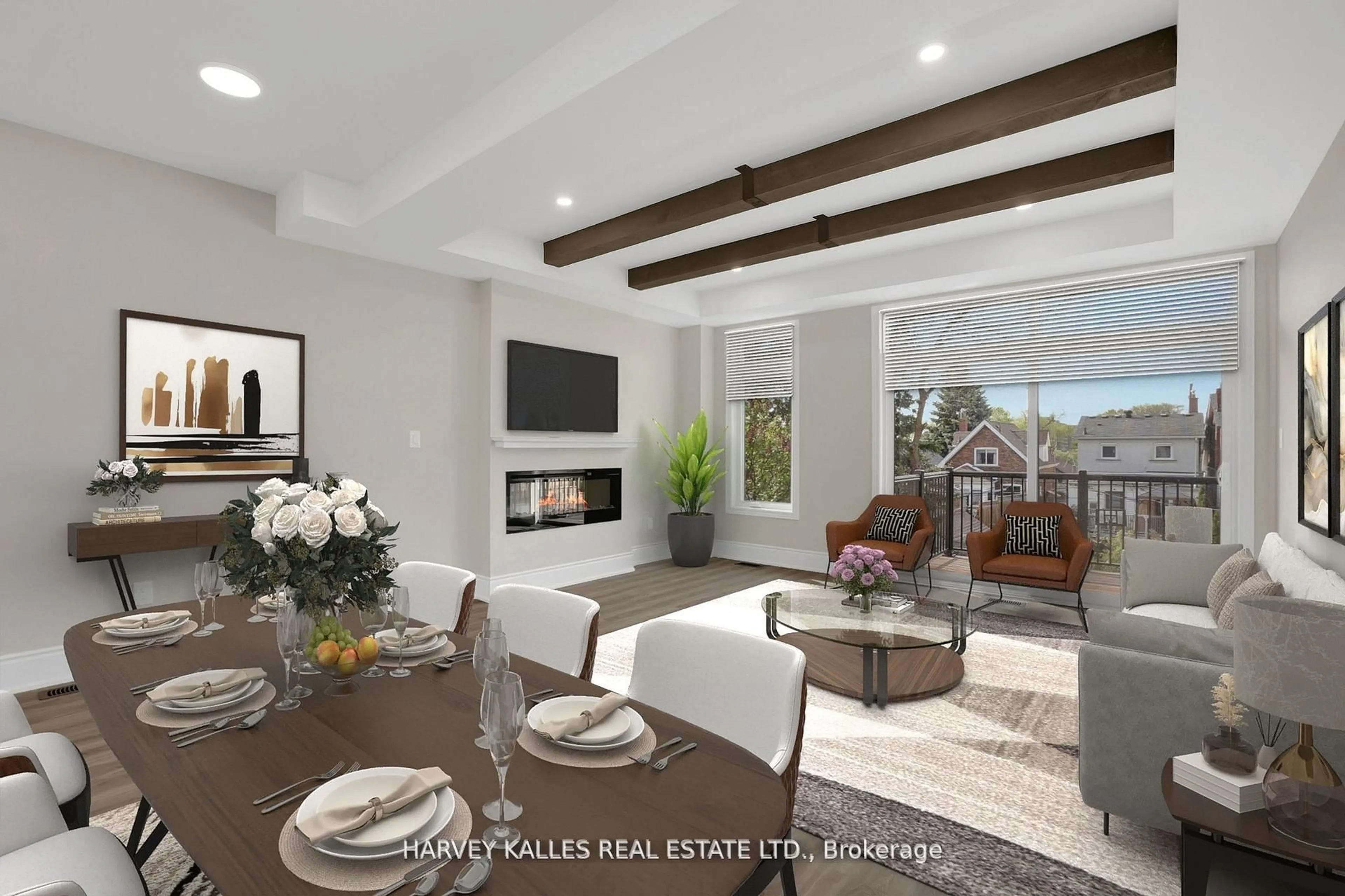 Living room with furniture, unknown for 19 Lambton Ave, Toronto Ontario M6N 2S2