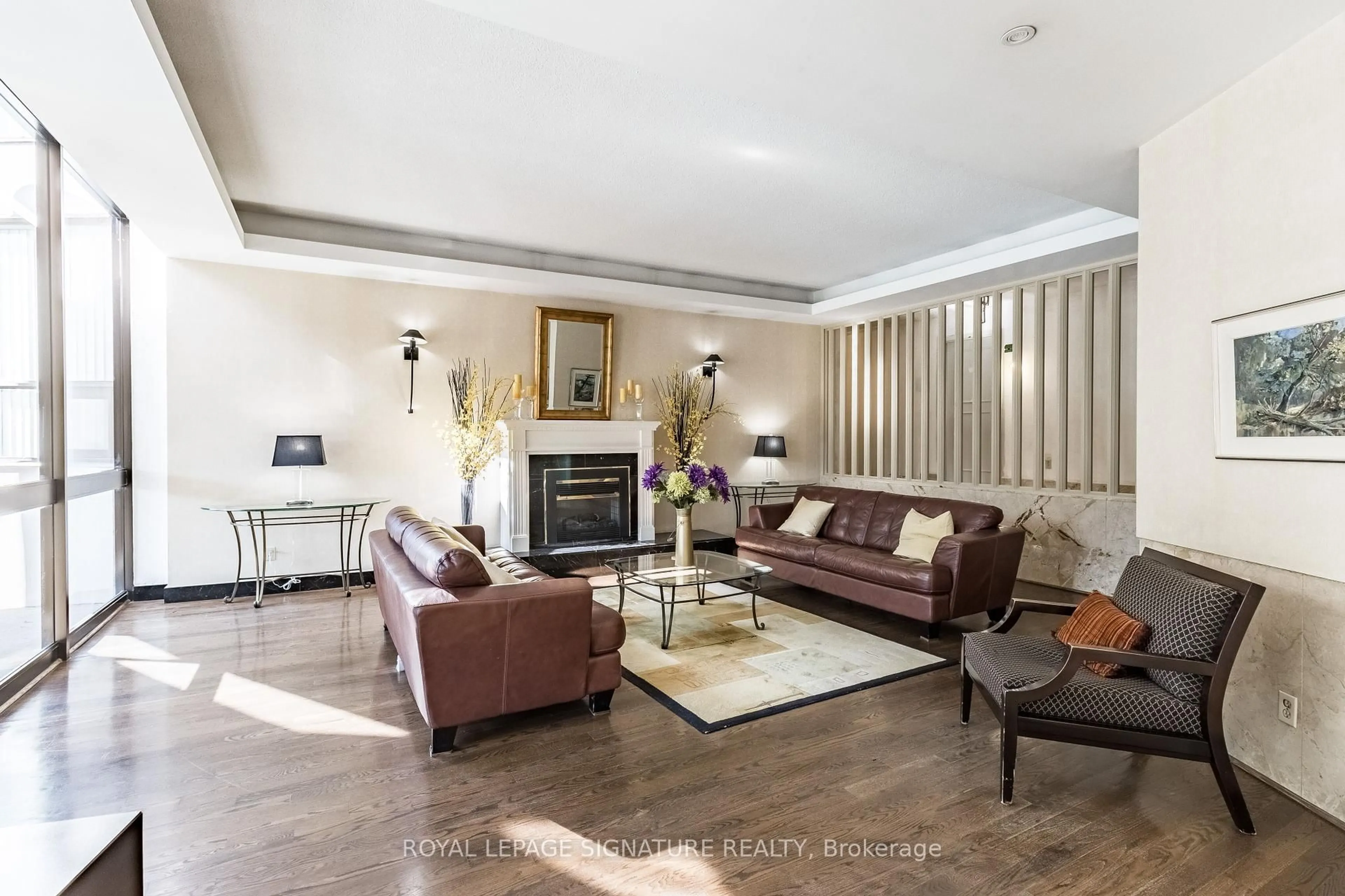 Living room with furniture, unknown for 1333 Bloor St #1208, Mississauga Ontario L4Y 3T6