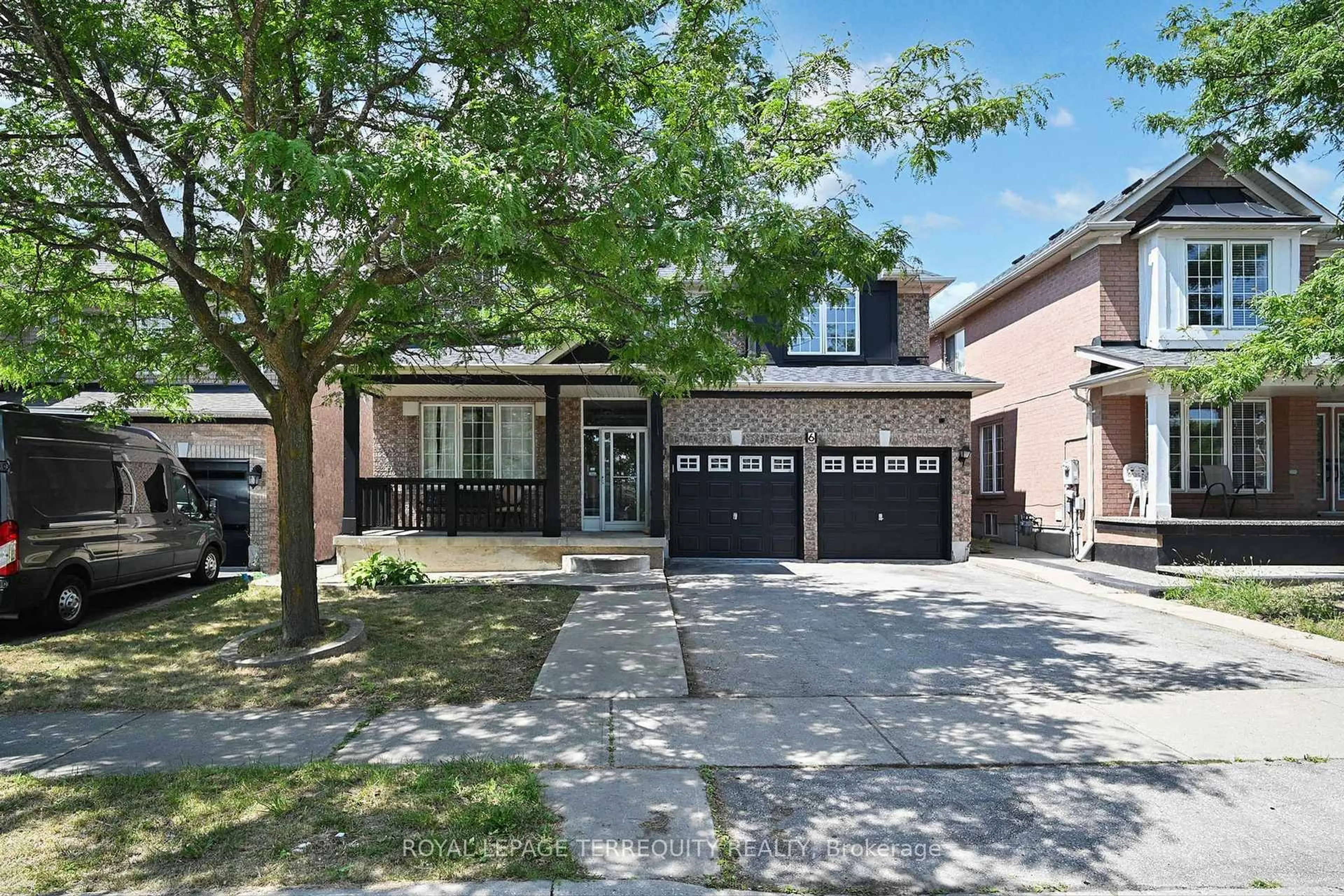 Home with brick exterior material, street for 6 Verona Dr, Brampton Ontario L6P 1L2