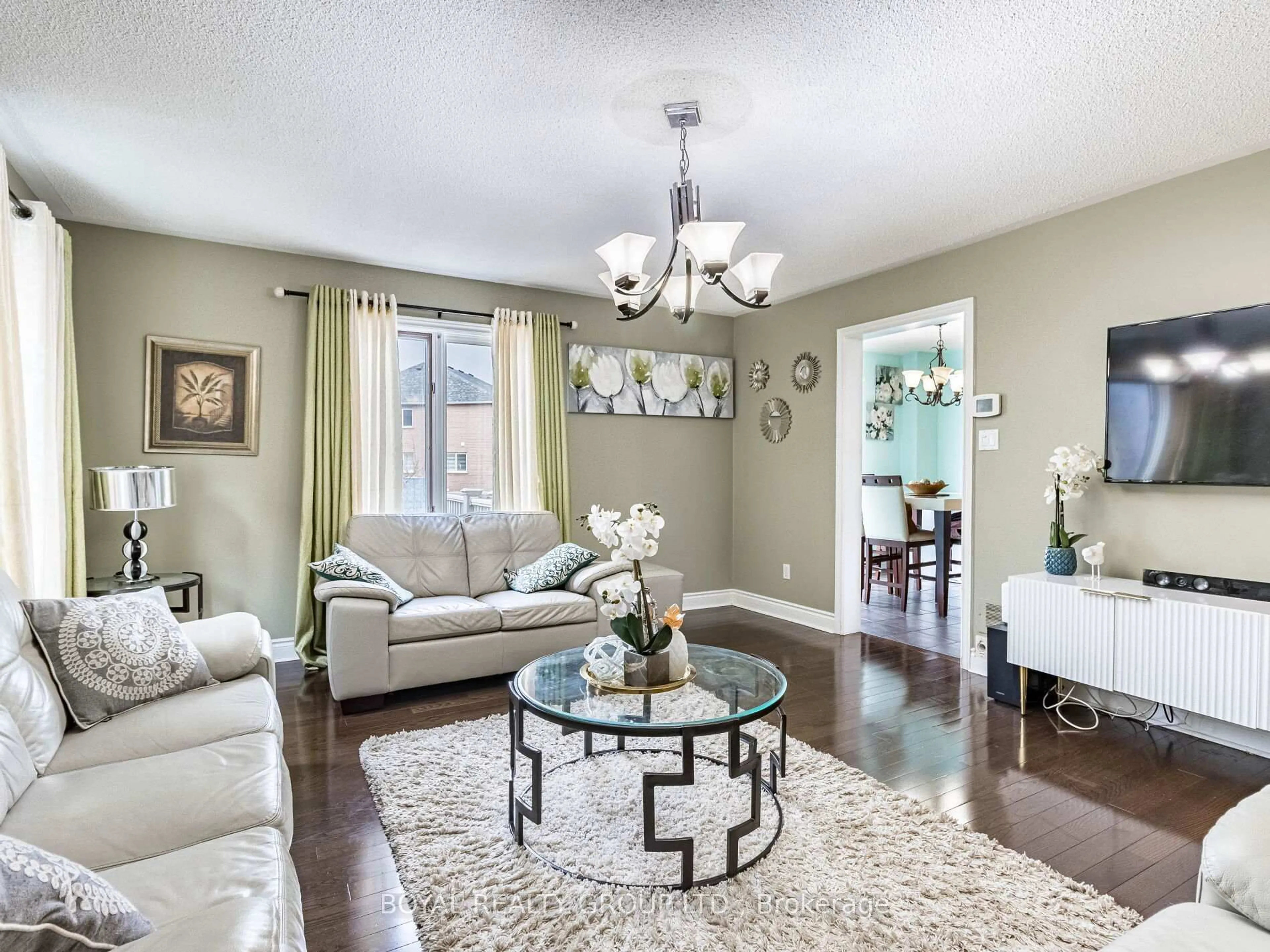 Living room with furniture, unknown for 57 Hickorybush Ave, Brampton Ontario L6R 1C8
