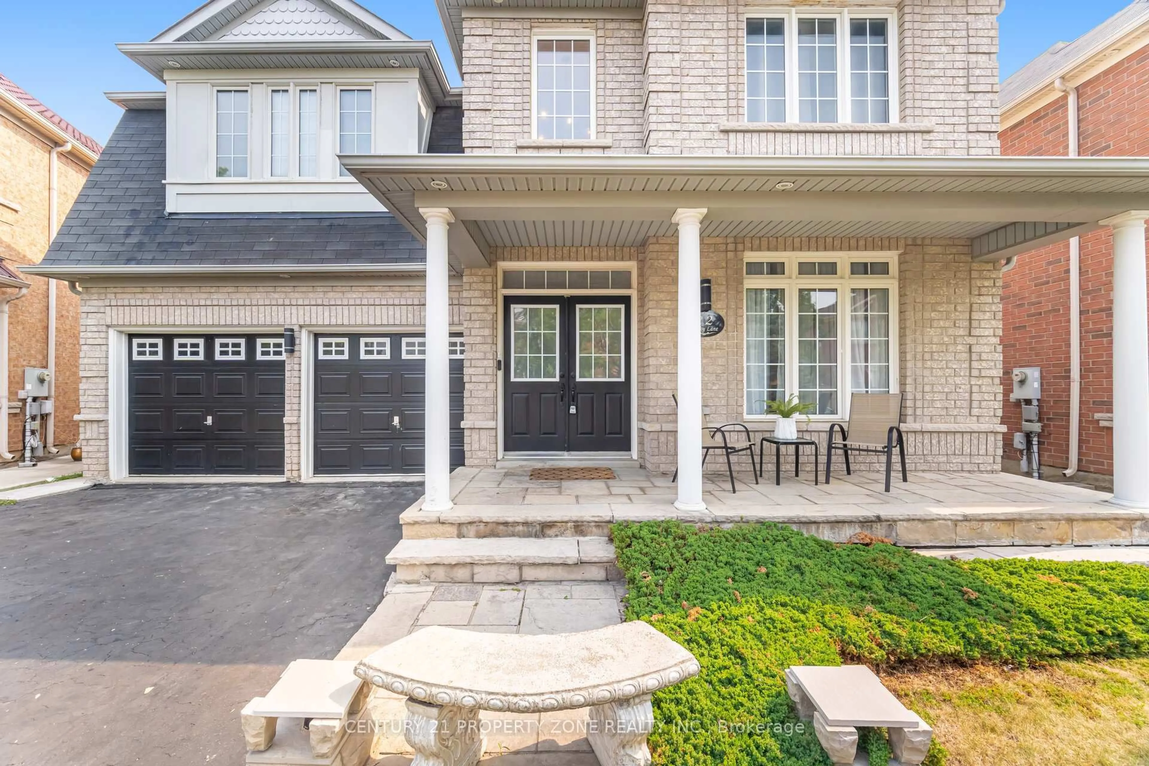 Home with brick exterior material, street for 22 Lucky Lane, Brampton Ontario L6R 3M3