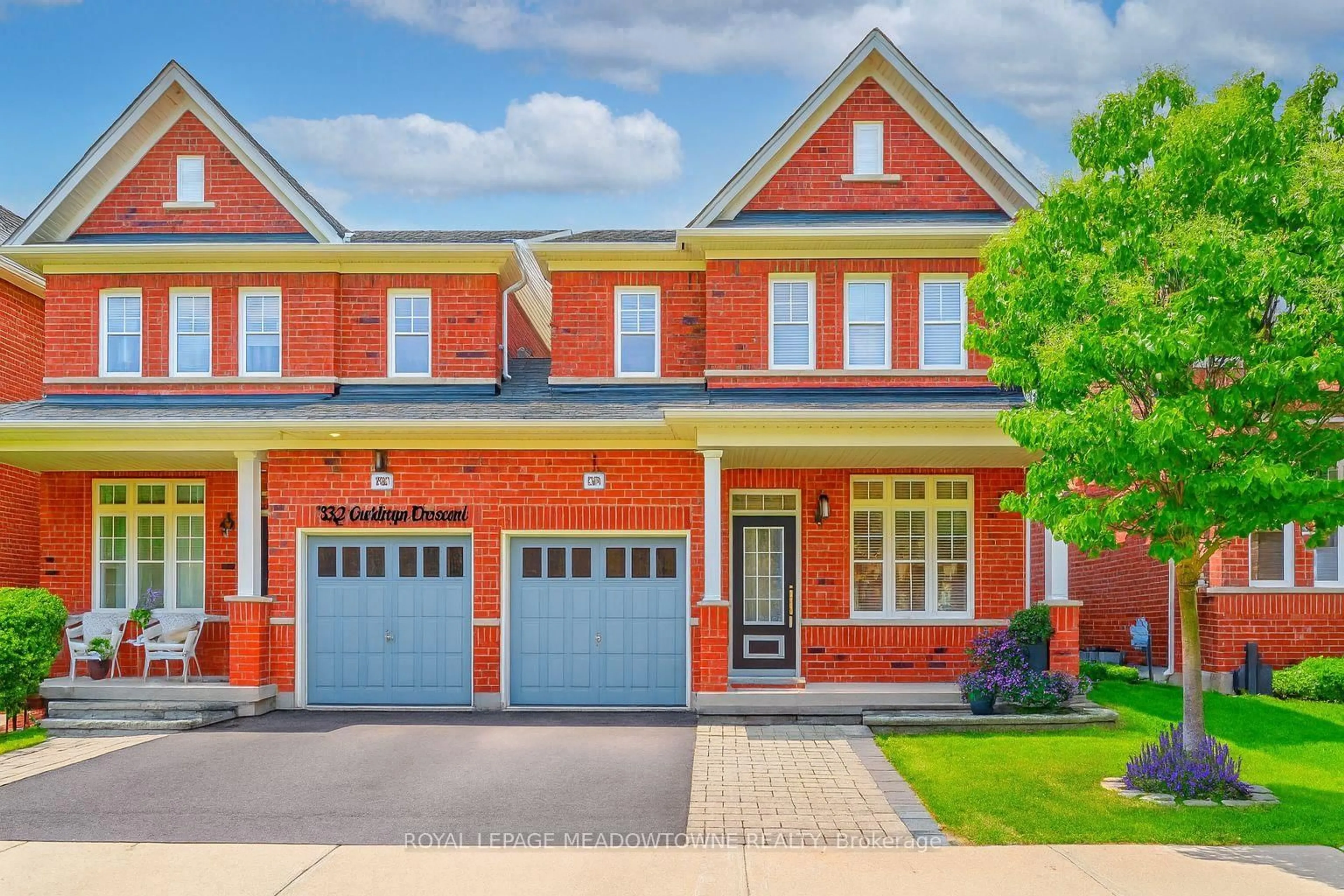 Home with brick exterior material, street for 330 Giddings Cres, Milton Ontario L9T 7A4