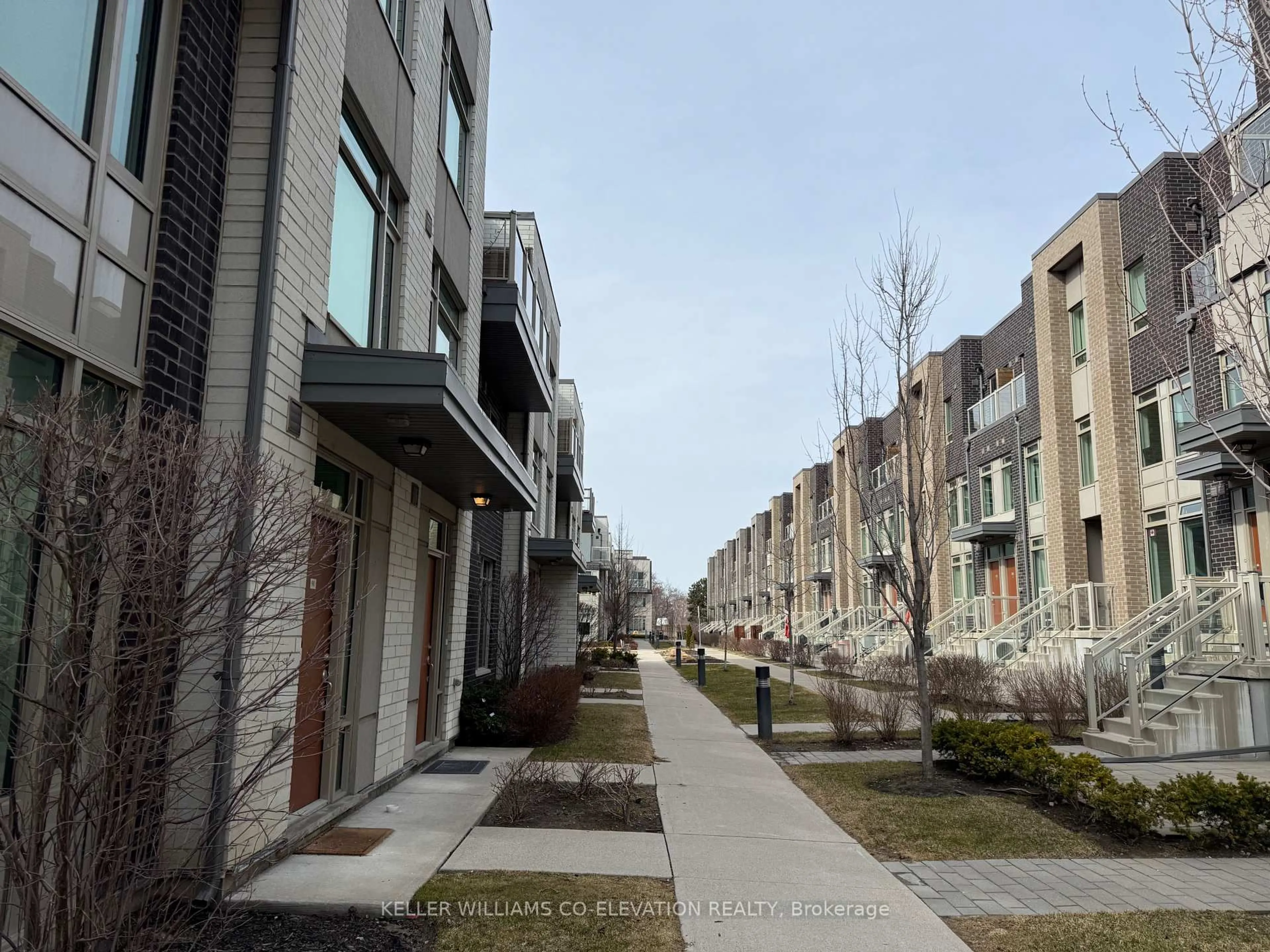 Patio, street for 11 Applewood Lane #112, Toronto Ontario M9C 2Z7