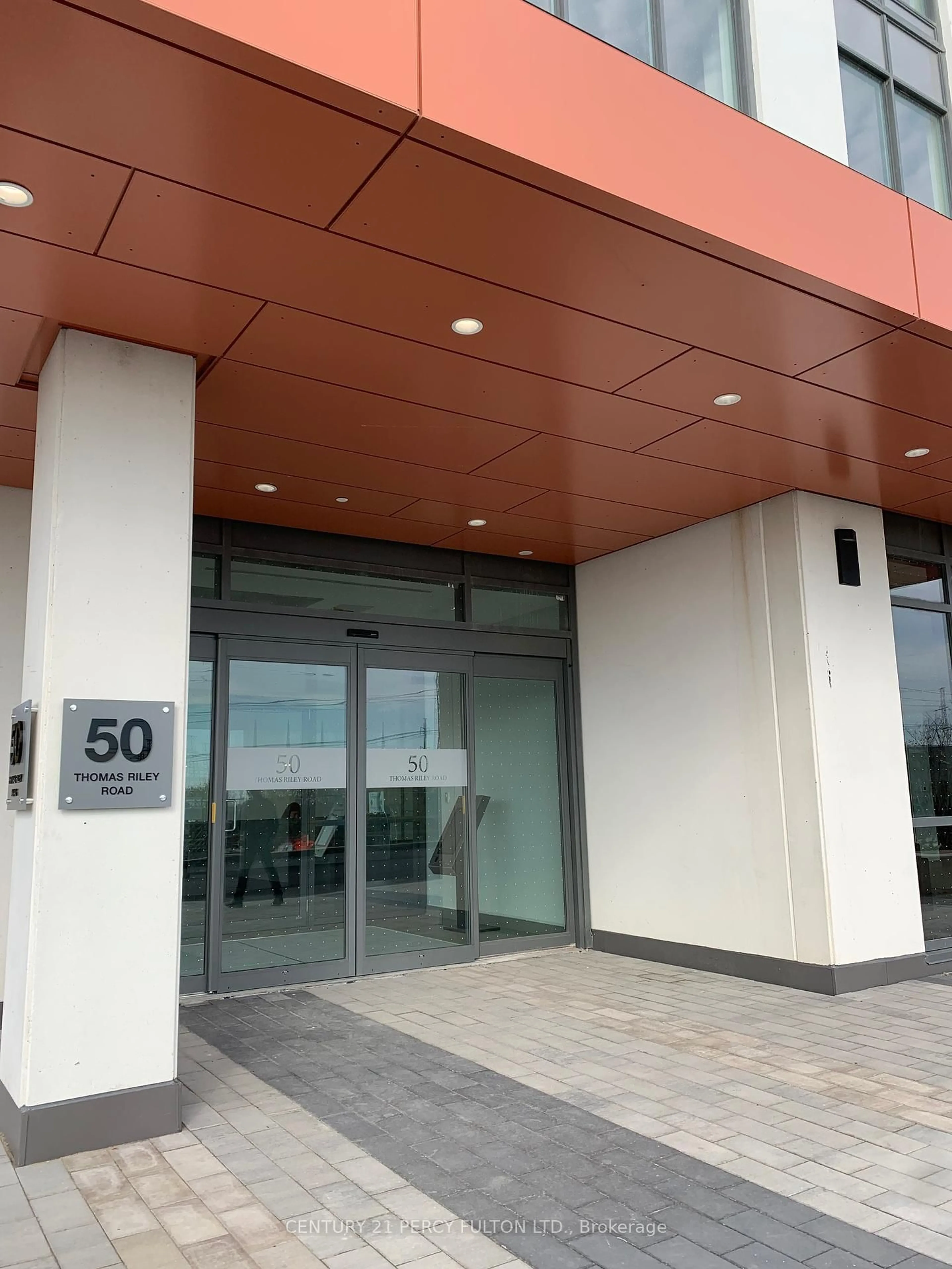 Indoor foyer for 50 Thomas Riley Dr #415, Toronto Ontario M9B 0C5