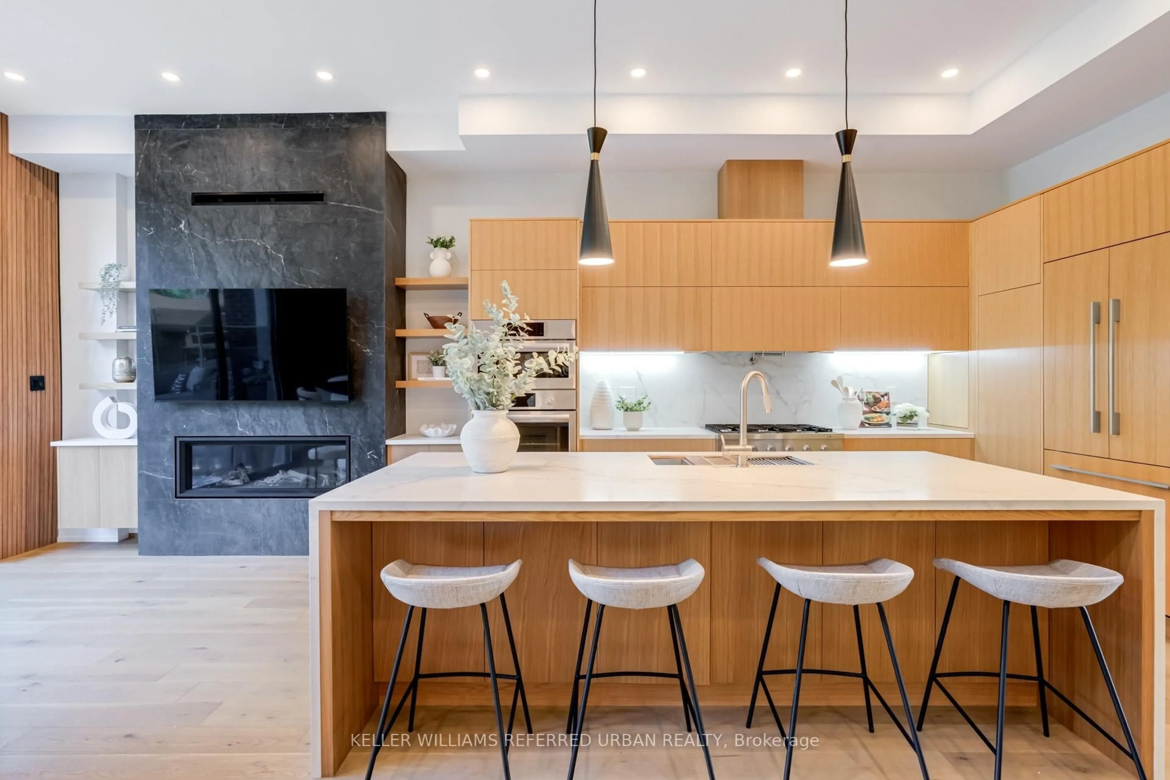 Contemporary kitchen, unknown for 223A Beta St, Toronto Ontario M8W 4H7