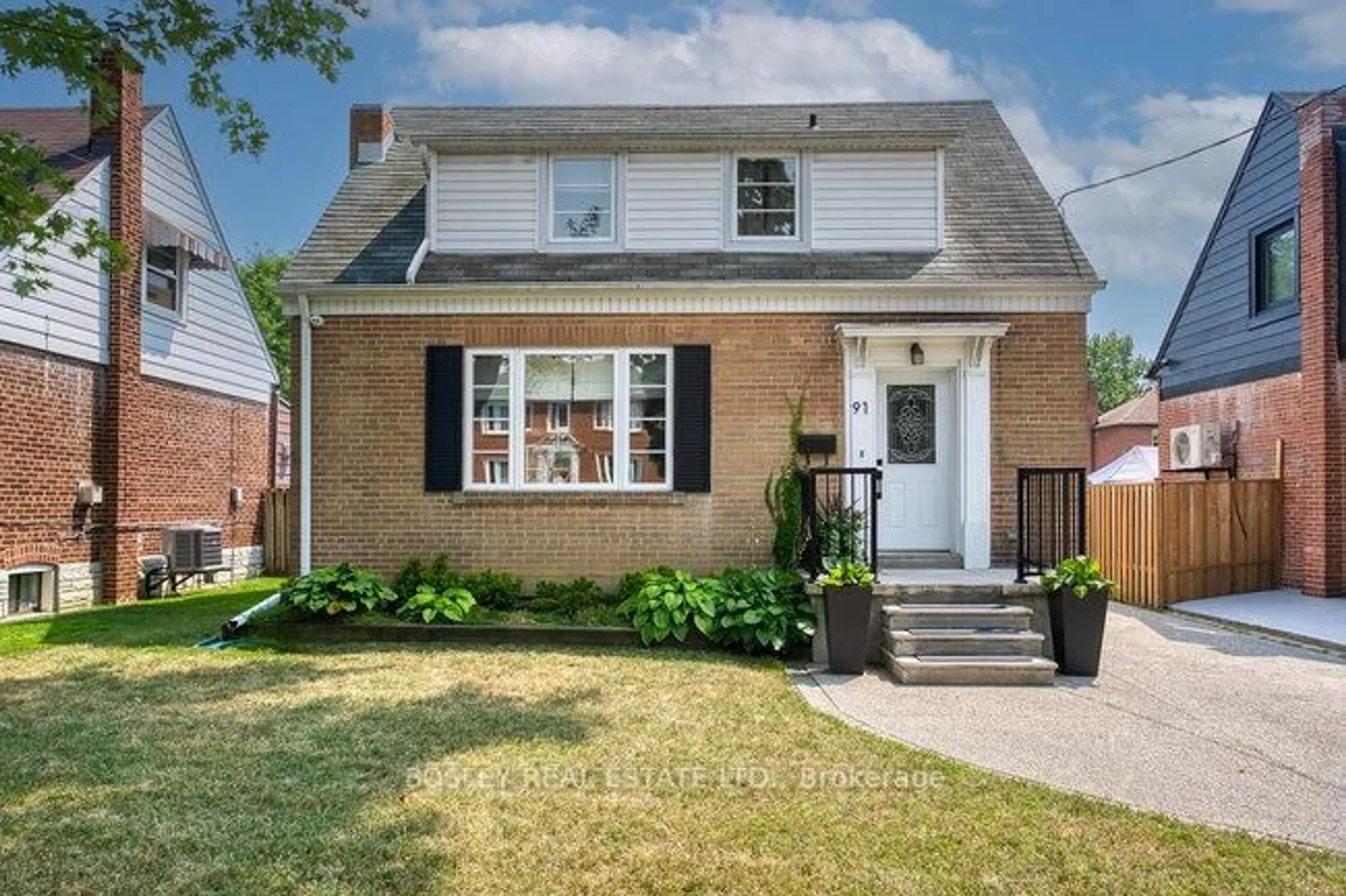Home with brick exterior material, street for 91 Macdonald Ave, Toronto Ontario M9N 2E5