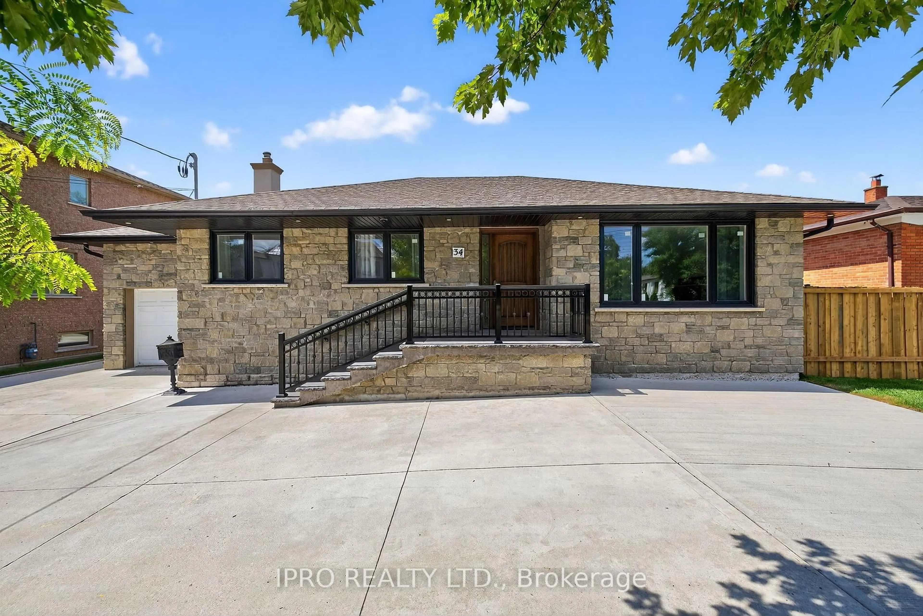 Home with brick exterior material, street for 34 Knox Ave, Toronto Ontario M9L 2M3