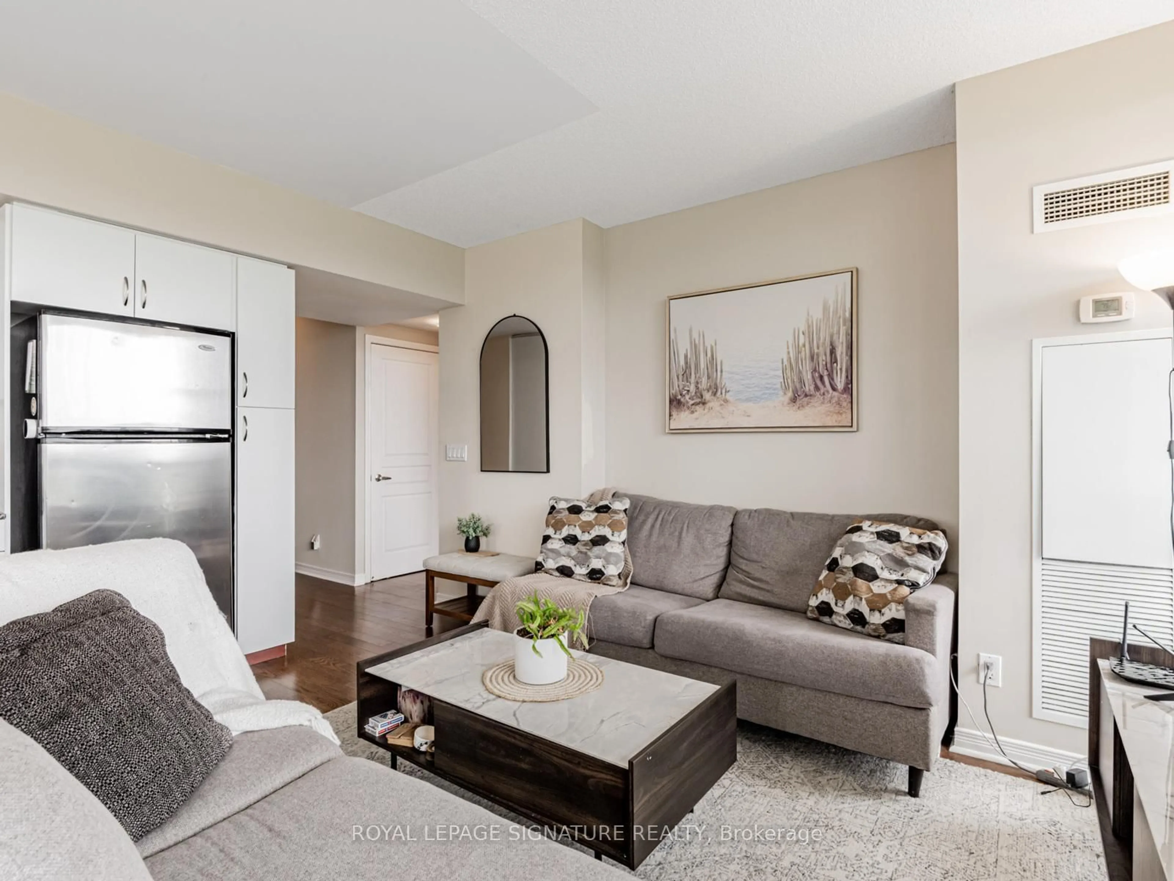 Living room with furniture, unknown for 15 Legion Rd #1804, Toronto Ontario M8V 0A9