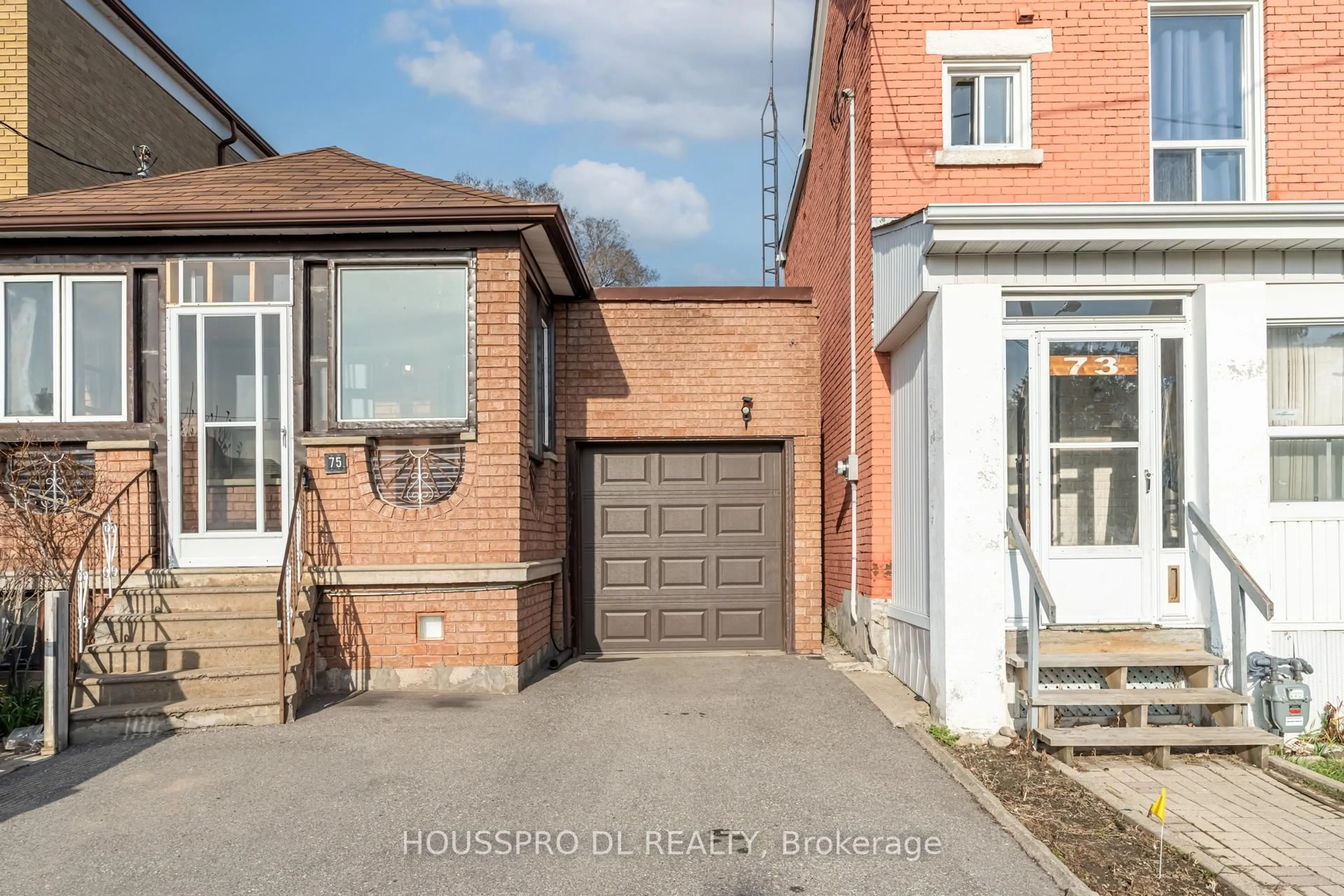 Home with brick exterior material, street for 75 Ennerdale Rd, Toronto Ontario M6E 4C5