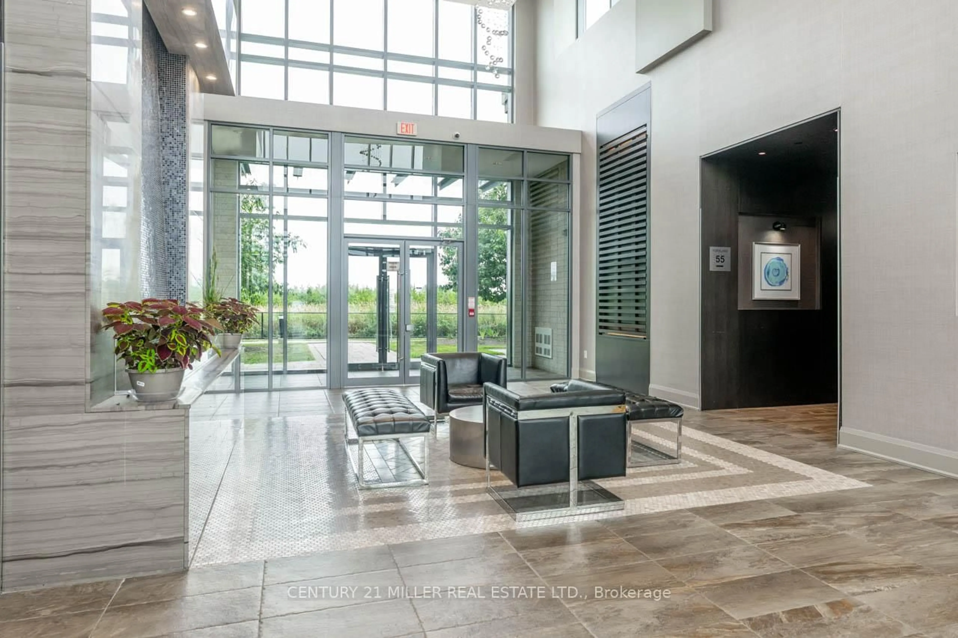 Indoor foyer for 45 Yorkland Blvd #904, Brampton Ontario L6P 4B4