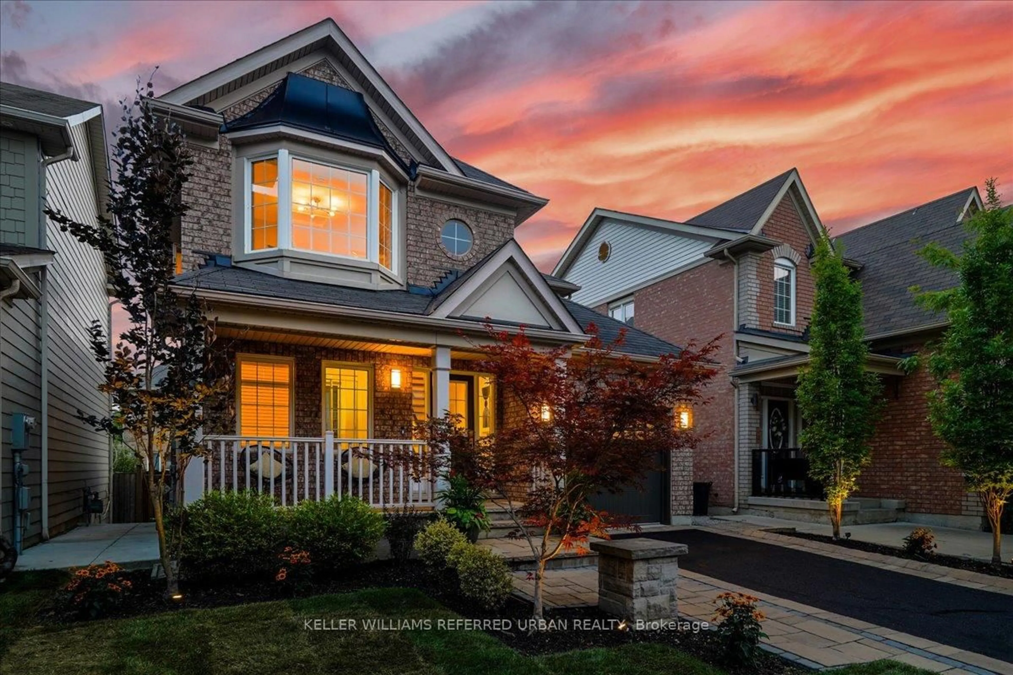 Home with brick exterior material, street for 356 Tonelli Lane, Milton Ontario L9T 0N8
