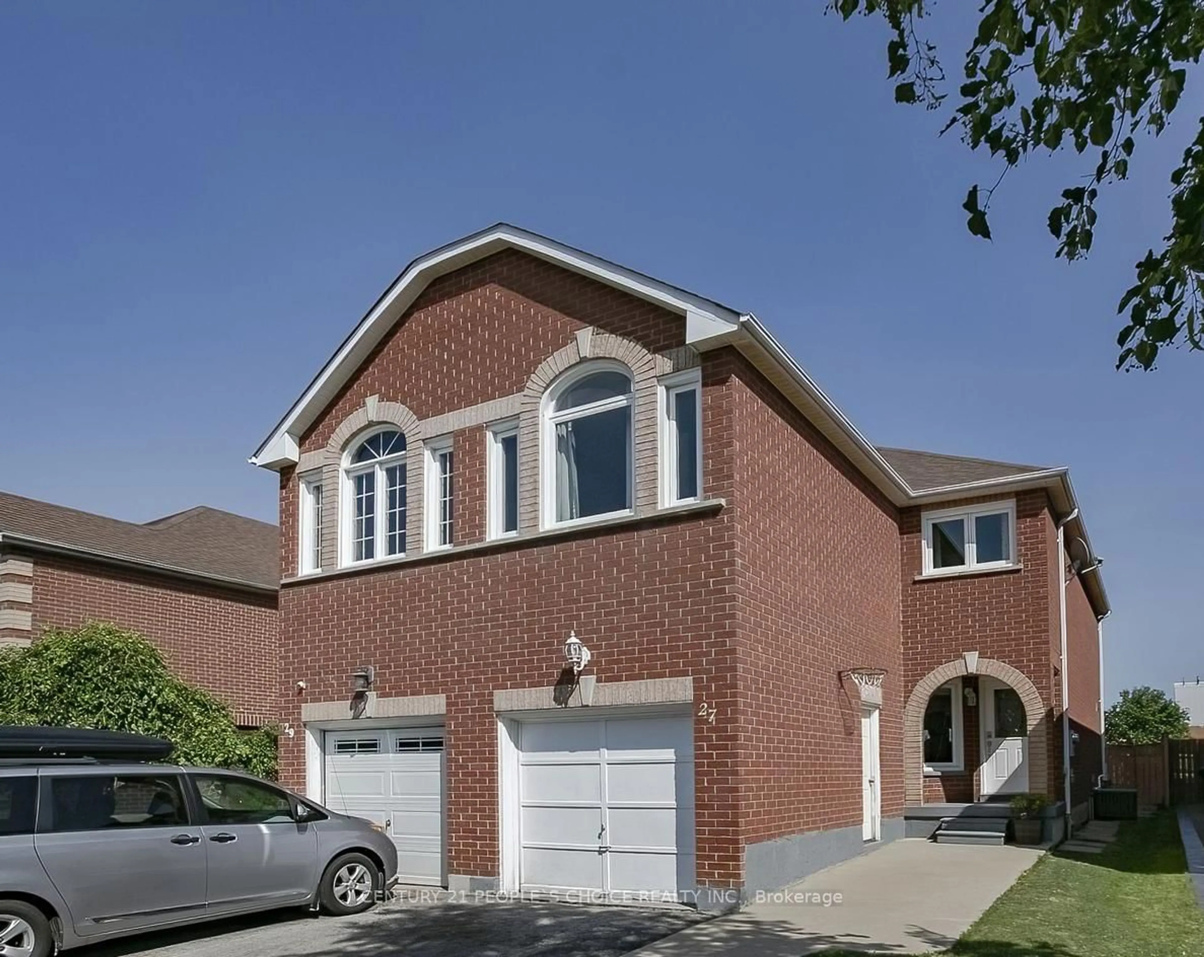 Home with brick exterior material, street for 27 Caruso Dr, Brampton Ontario L6Y 5B1