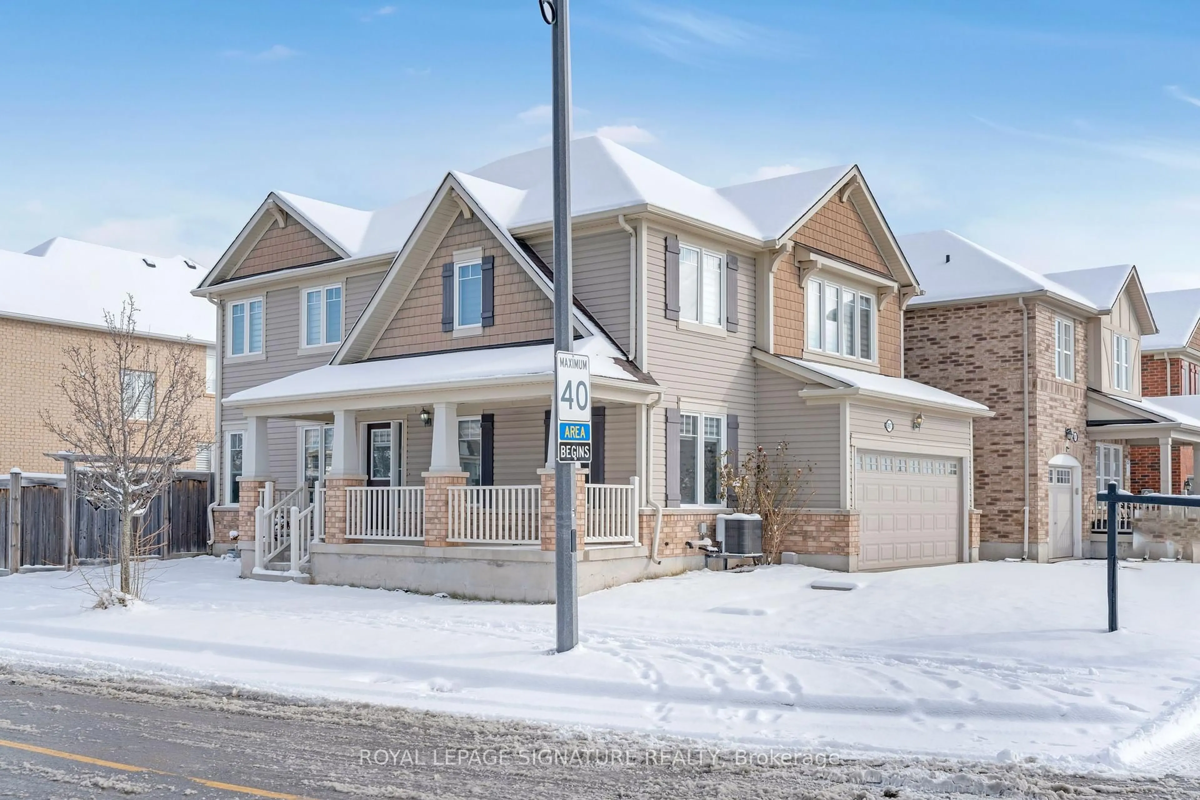 Home with brick exterior material, street for 897 Farmstead Dr, Milton Ontario L9T 8J5