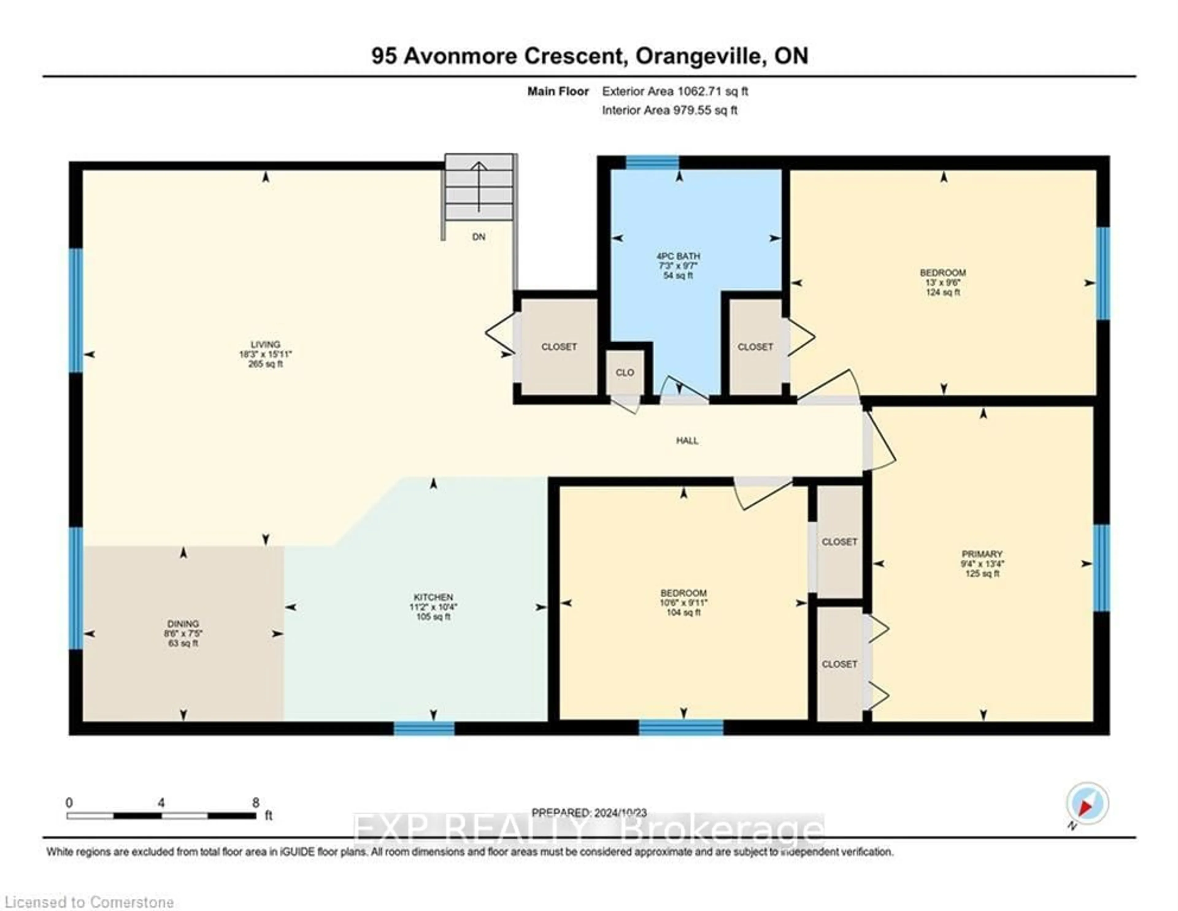 Floor plan for 95 Avonmore Cres, Orangeville Ontario L9W 3C2