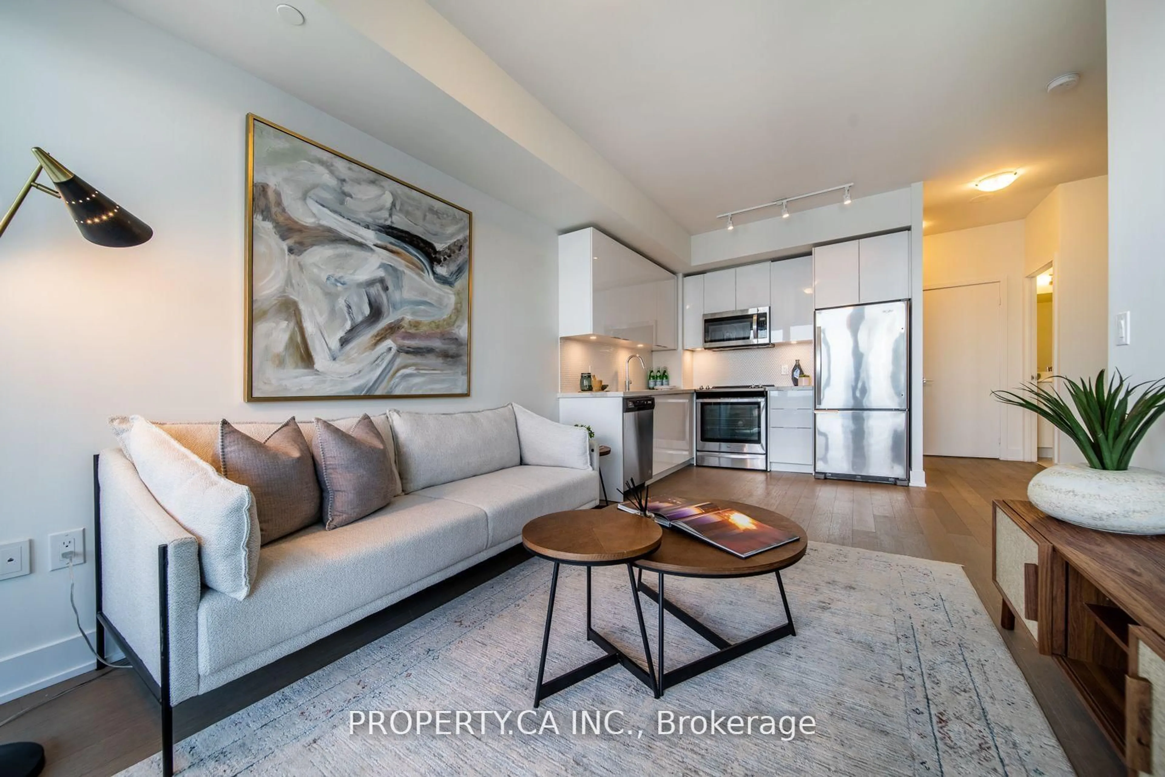Living room with furniture, unknown for 30 Shore Breeze Dr #4909, Toronto Ontario M8V 1A1