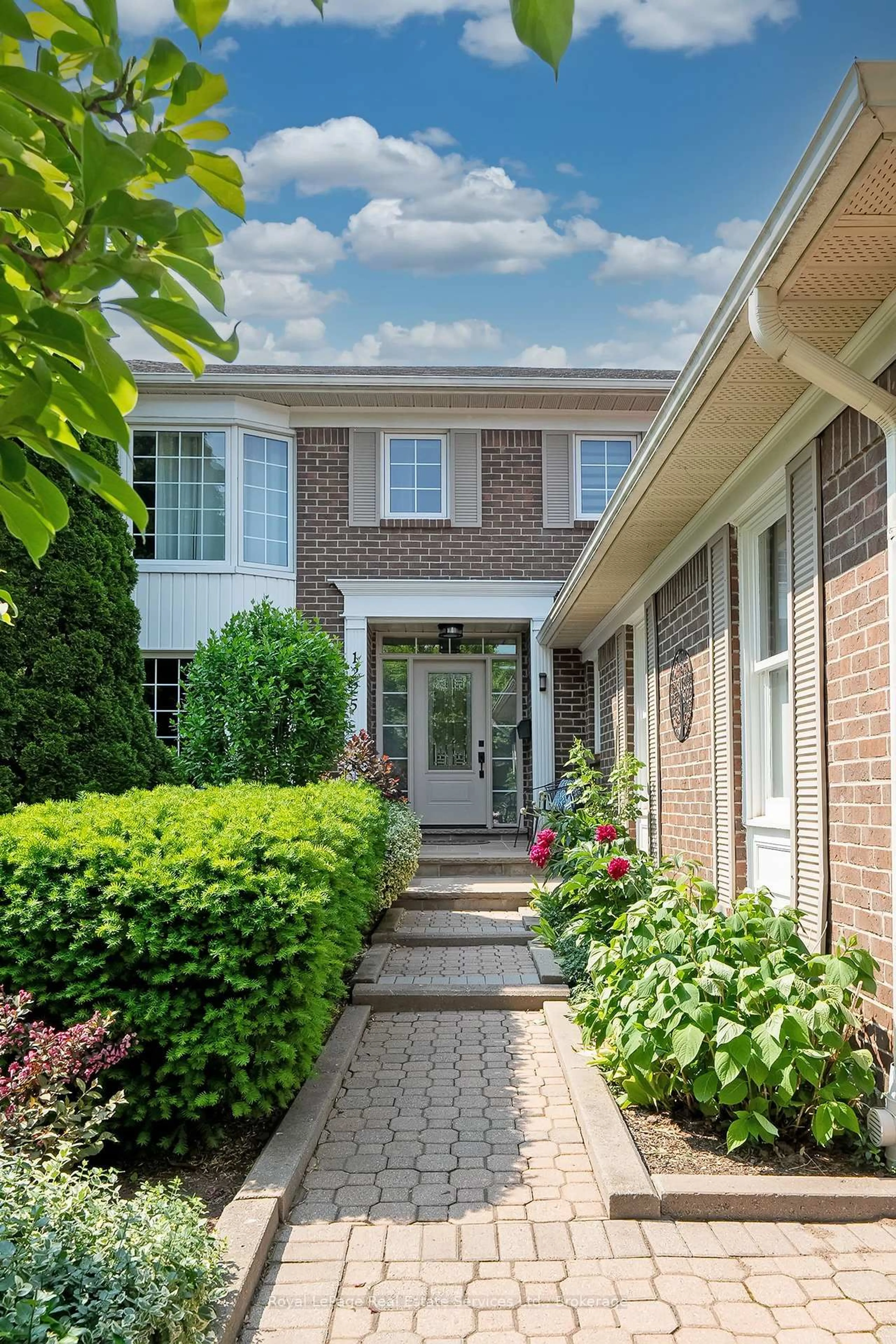 Home with brick exterior material, street for 1225 Old Post Dr, Oakville Ontario L6M 1A5