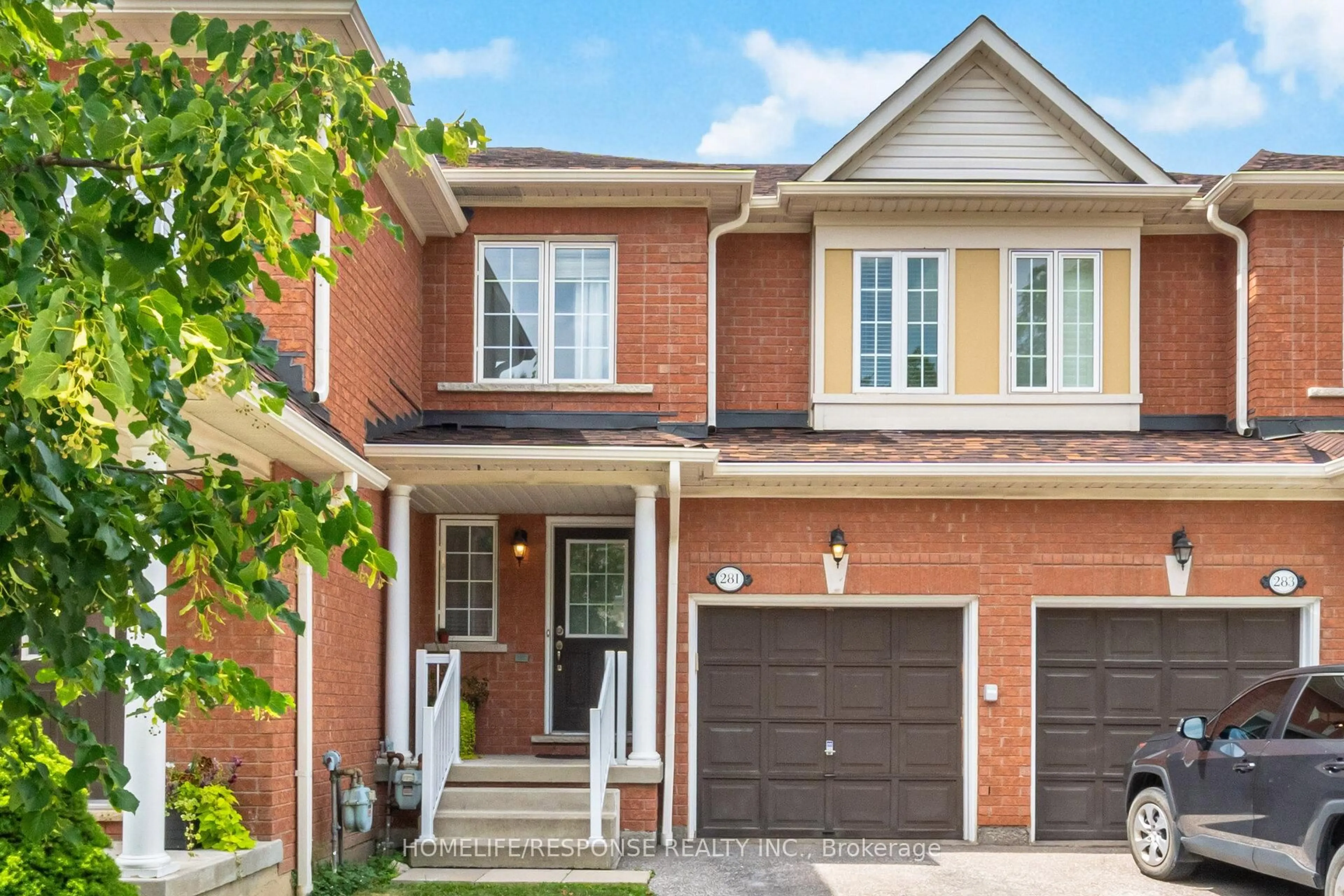 Home with brick exterior material, street for 7360 ZINNIA Pl #281, Mississauga Ontario L5W 2A2