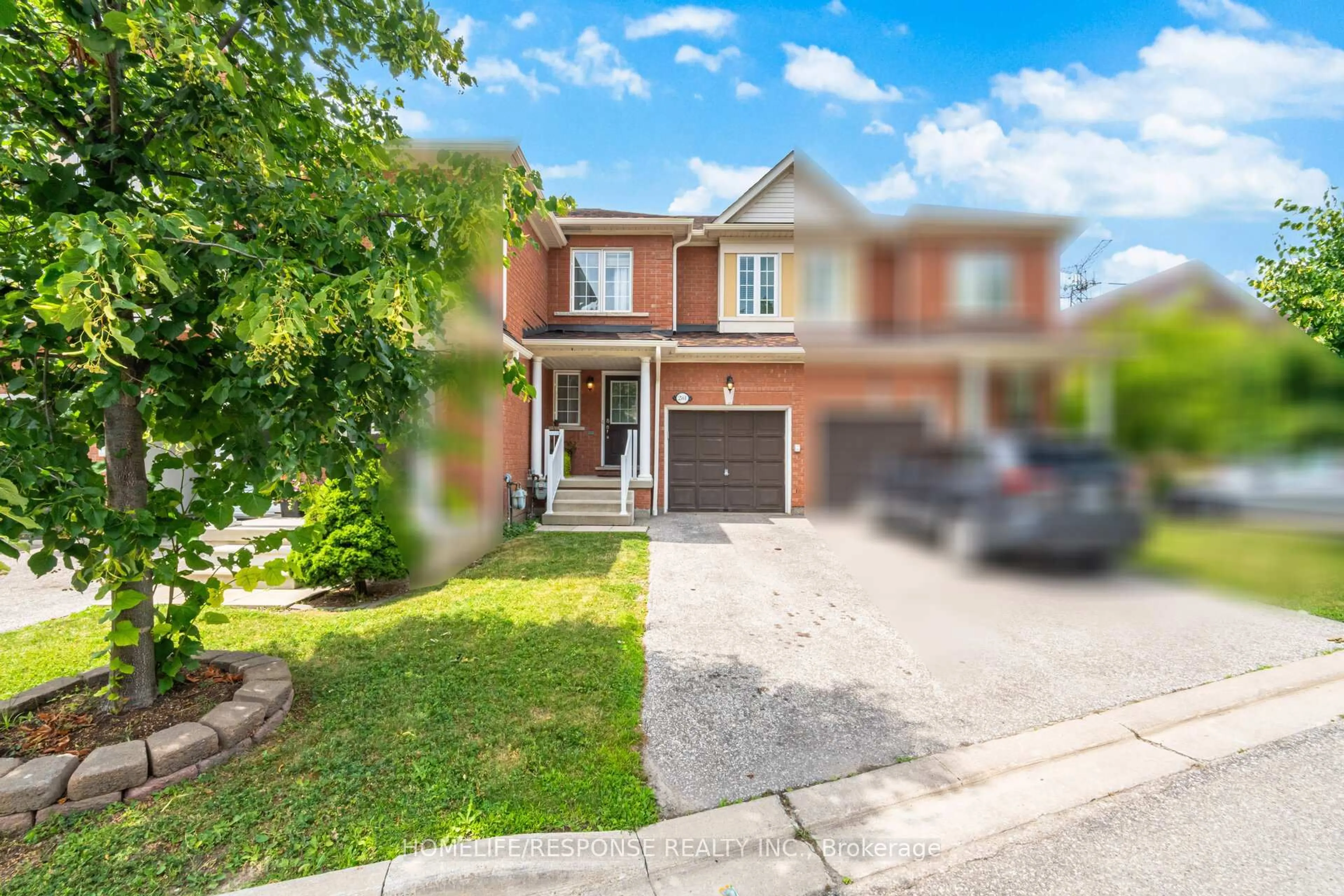 Home with brick exterior material, street for 7360 ZINNIA Pl #281, Mississauga Ontario L5W 2A2