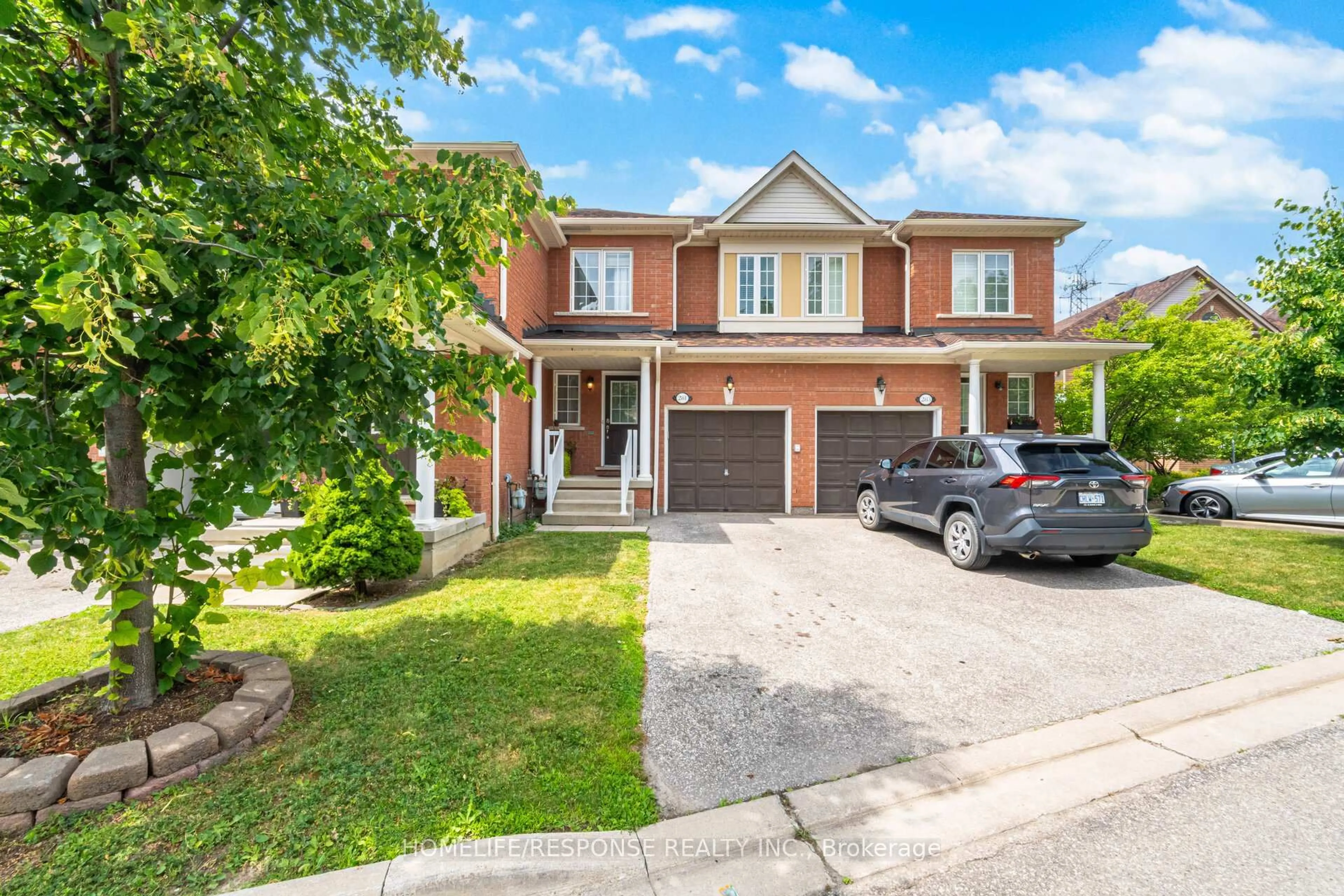 Home with brick exterior material, street for 7360 ZINNIA Pl #281, Mississauga Ontario L5W 2A2