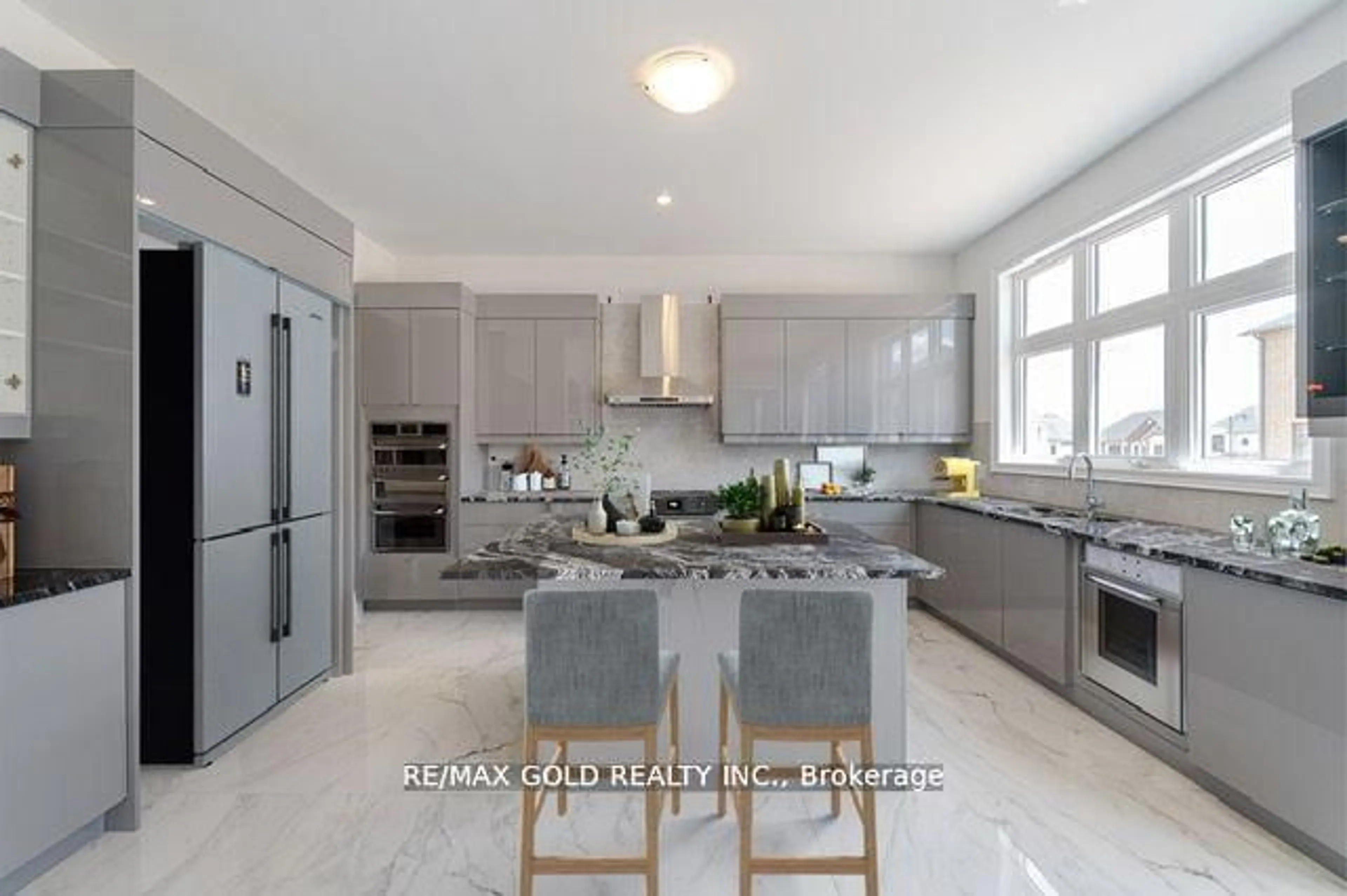 Contemporary kitchen, ceramic/tile floor for 80 Raspberry Ridge Ave, Caledon Ontario L7C 4N2