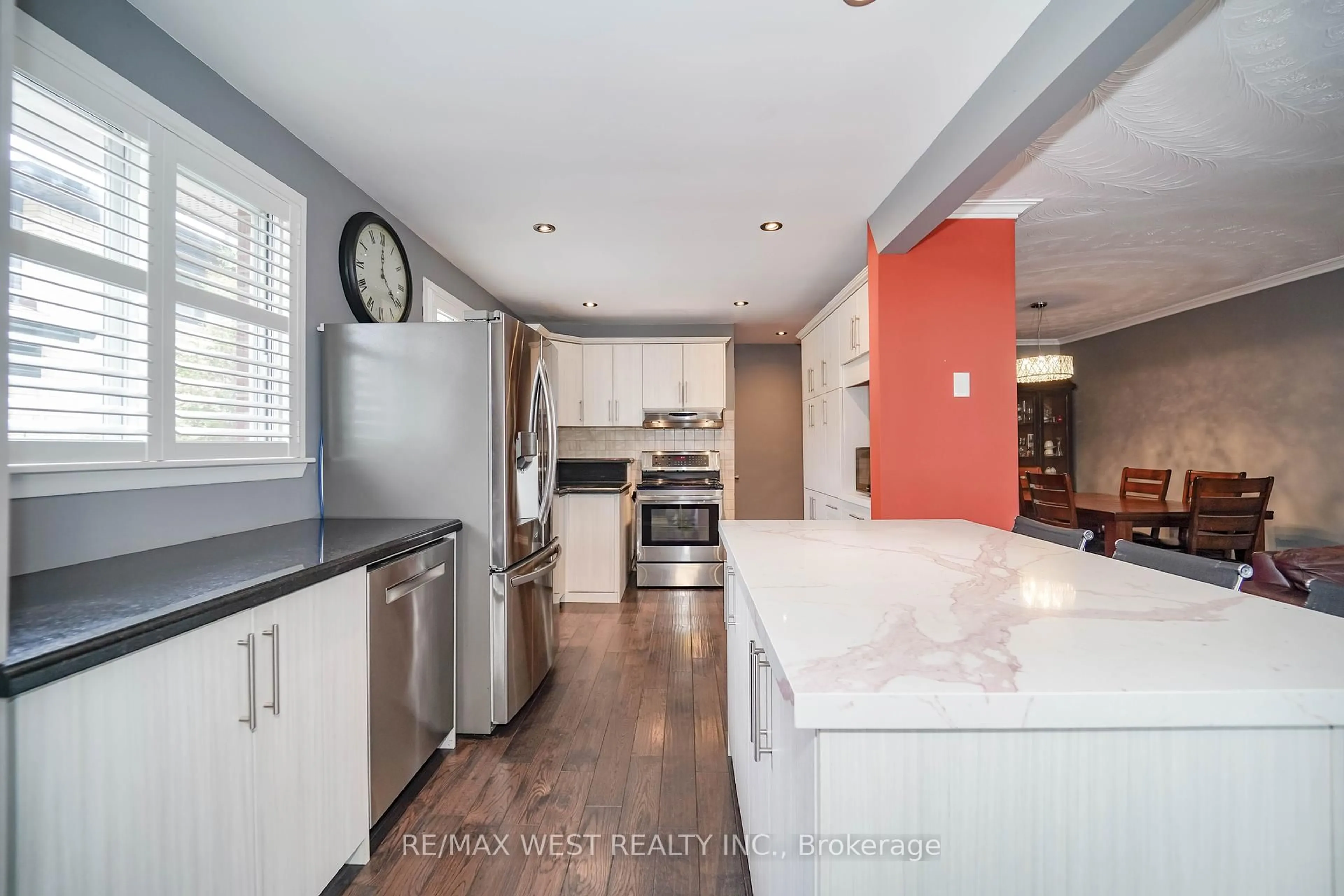 Open concept kitchen, unknown for 110 Wareside Rd, Toronto Ontario M9C 3B6