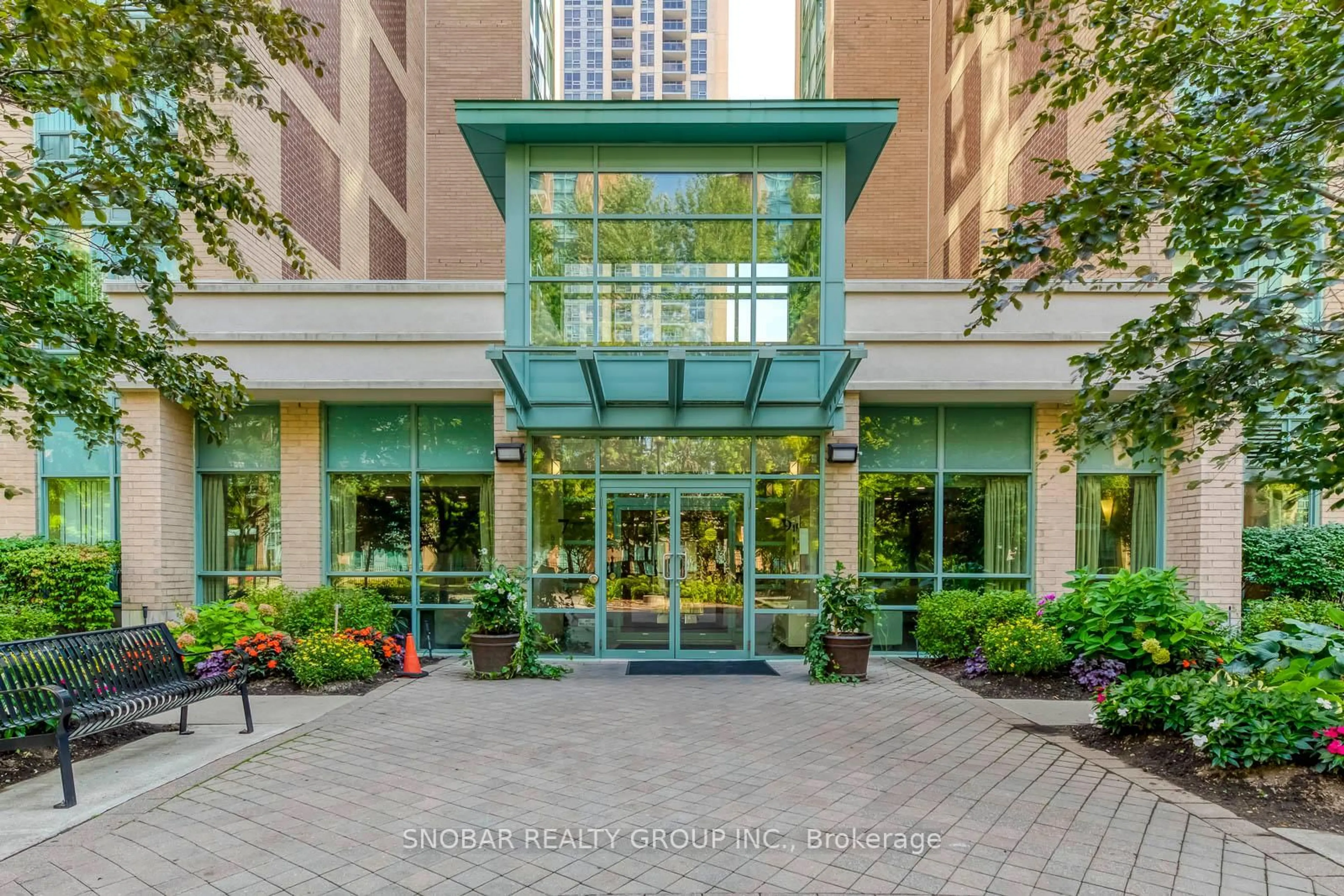 Indoor foyer for 7 Michael Power Pl #1503, Toronto Ontario M9A 0A4