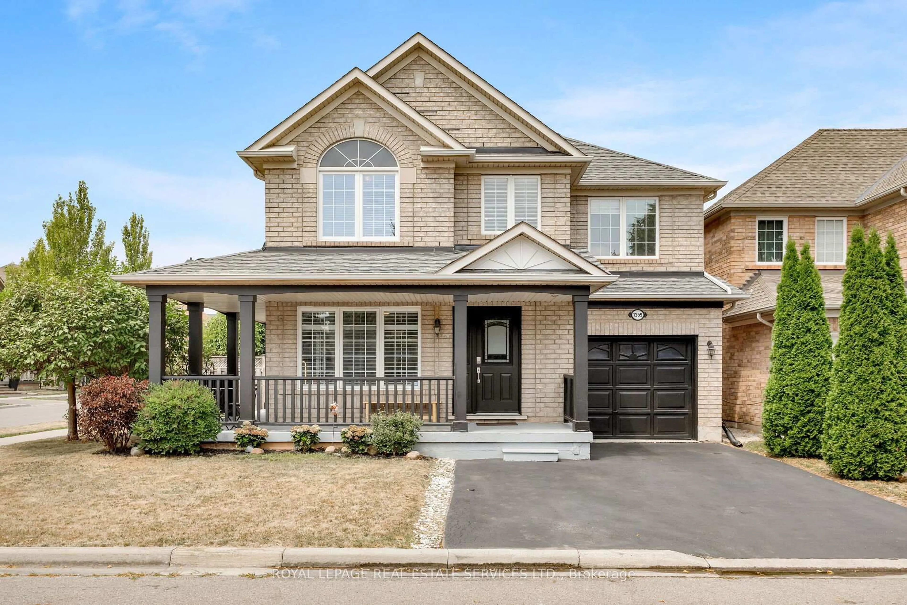 Home with brick exterior material, street for 1359 Ridgebank Dr, Oakville Ontario L6M 4A5