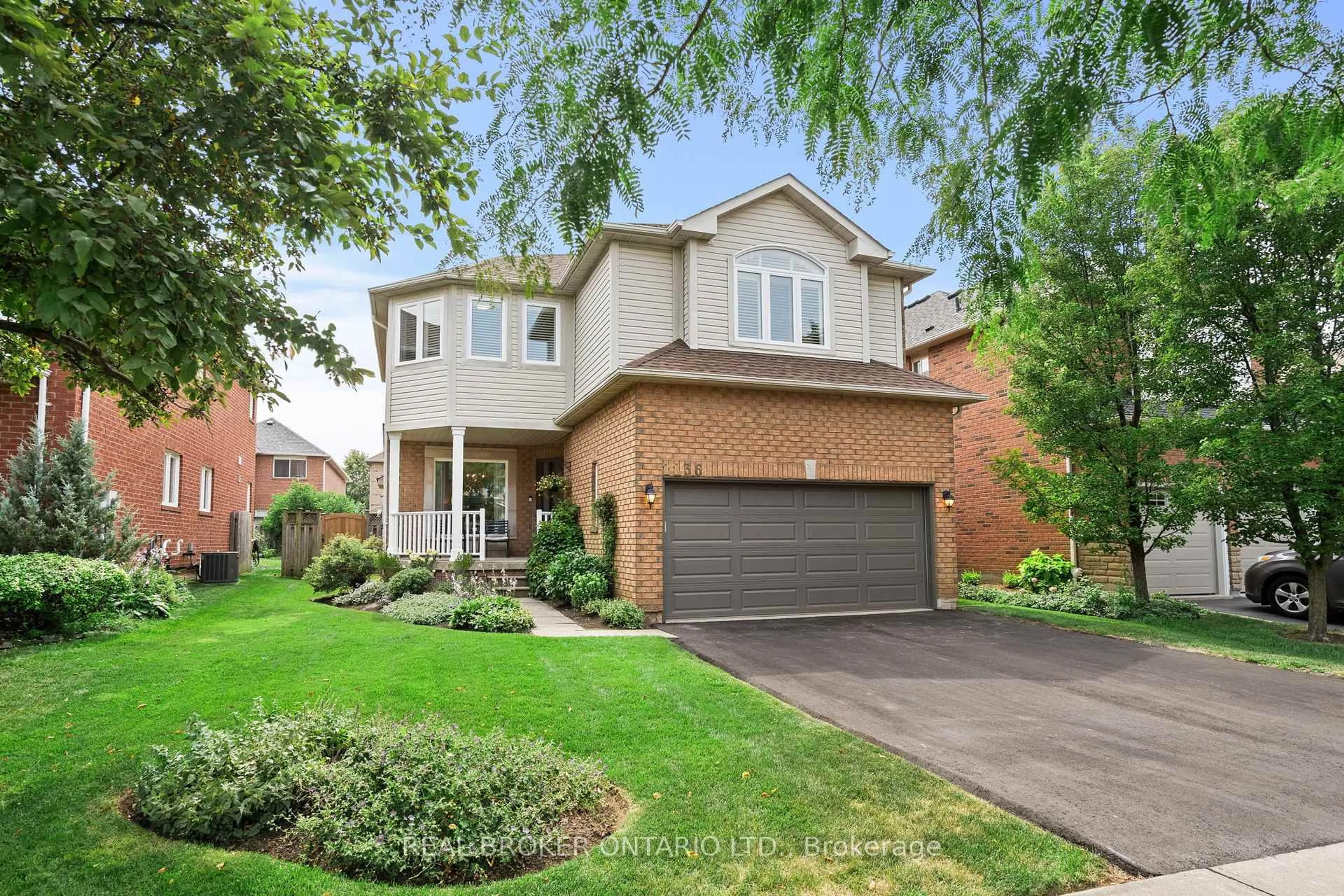 Home with brick exterior material, street for 2236 4th Line, Oakville Ontario L6M 3S9