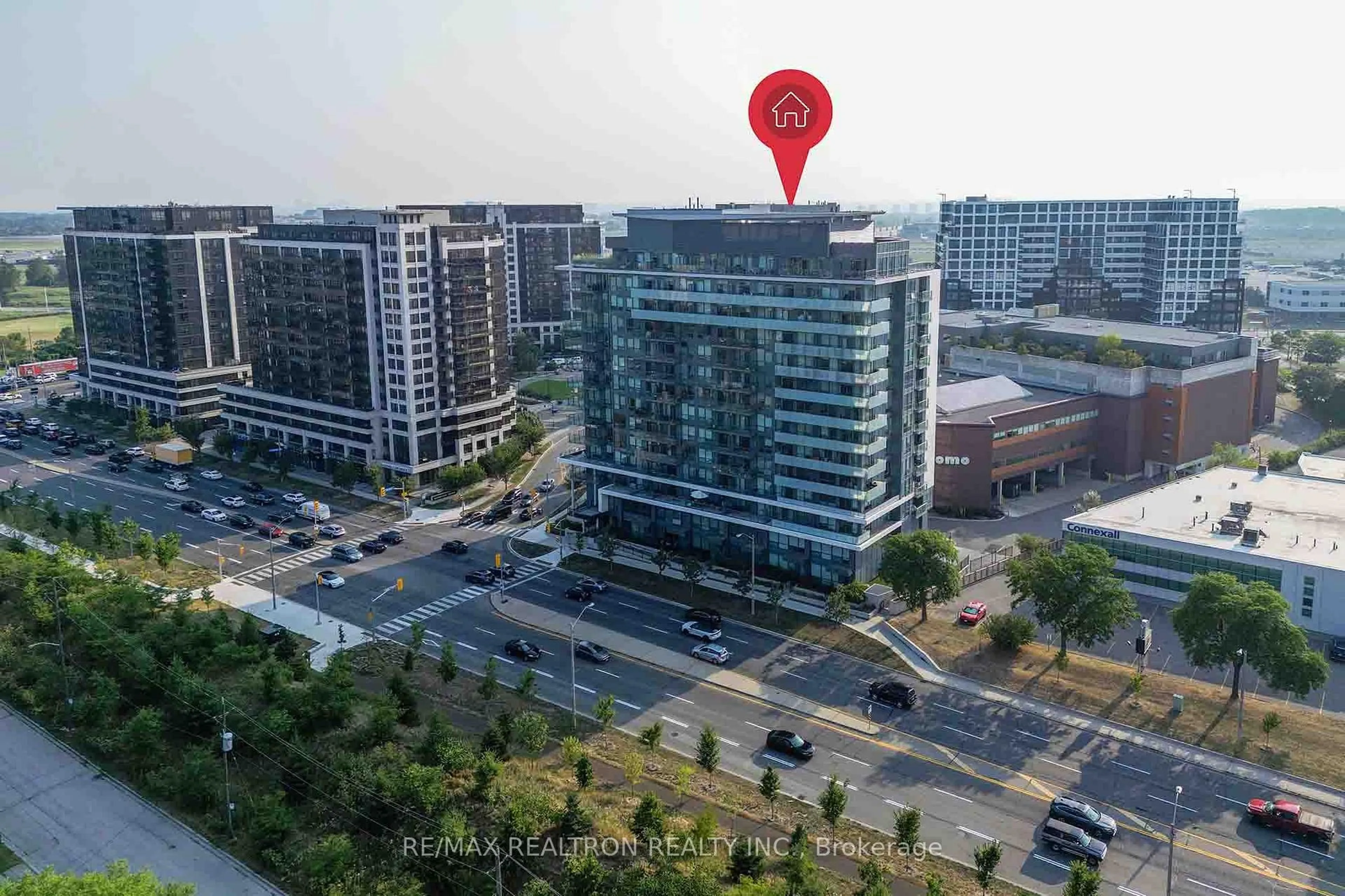Picture of a map for 10 De Boers Dr #801, Toronto Ontario M3J 0L6