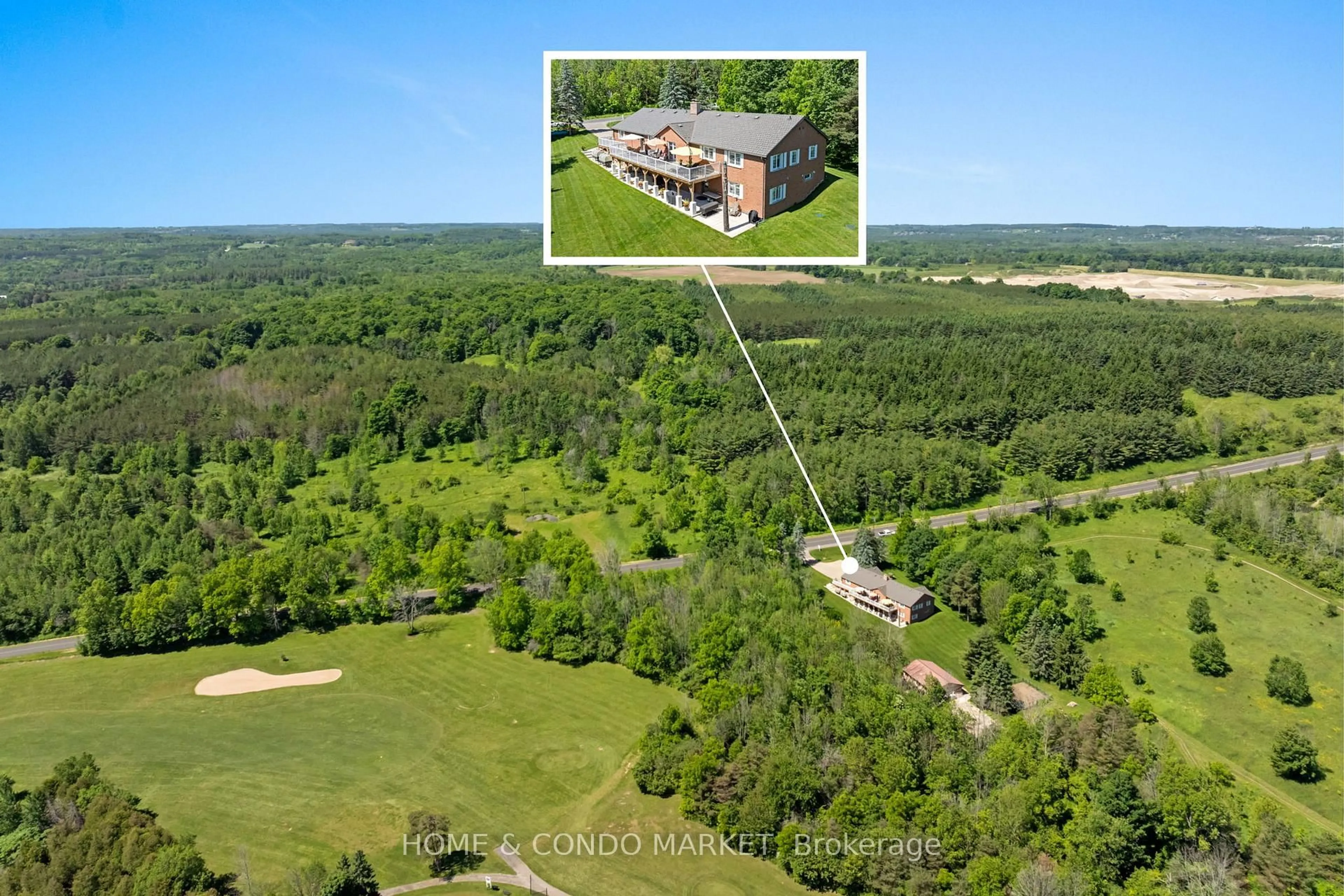 A pic from outside/outdoor area/front of a property/back of a property/a pic from drone, unknown for 20603 Willoughby Rd, Caledon Ontario L7K 1W2